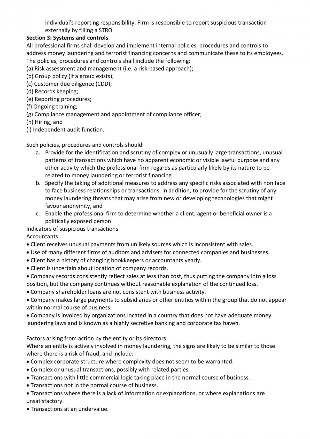 Risk Management and Advanced Auditing study notes - Page 21