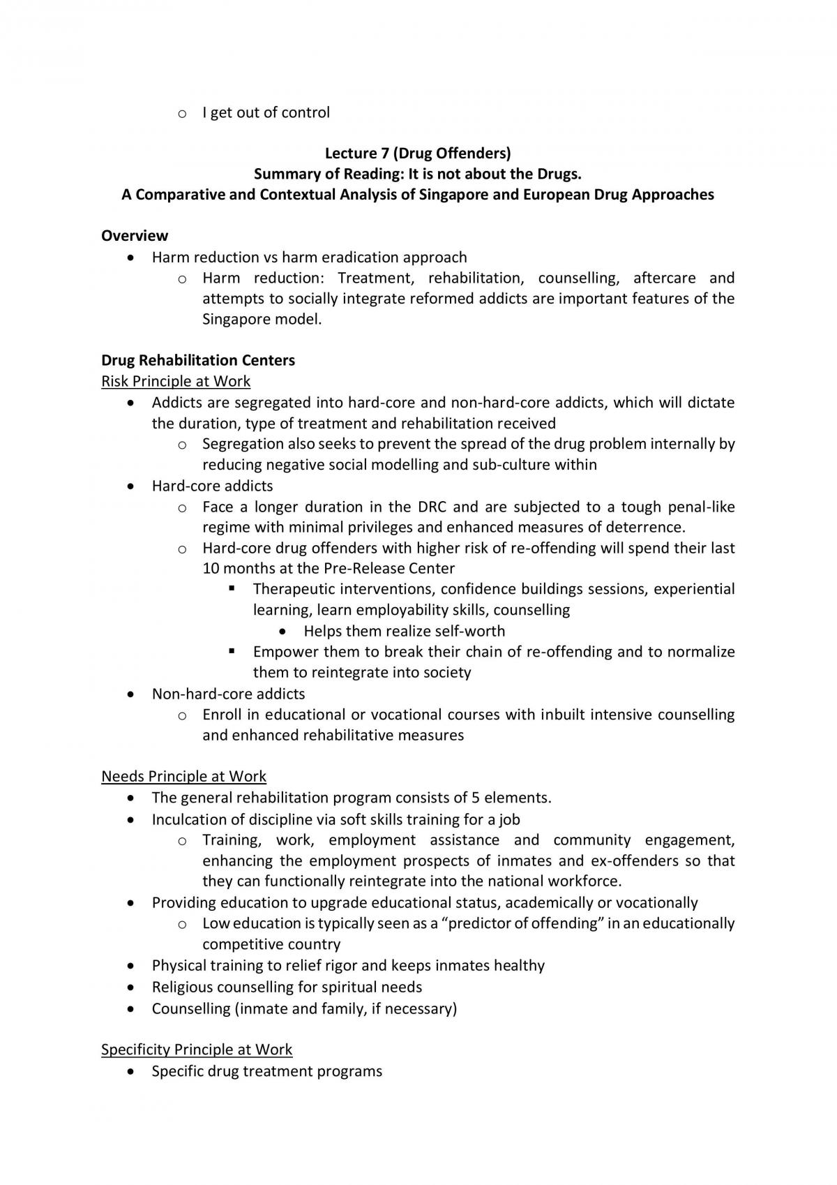 Correctional Psychology Notes - Page 16