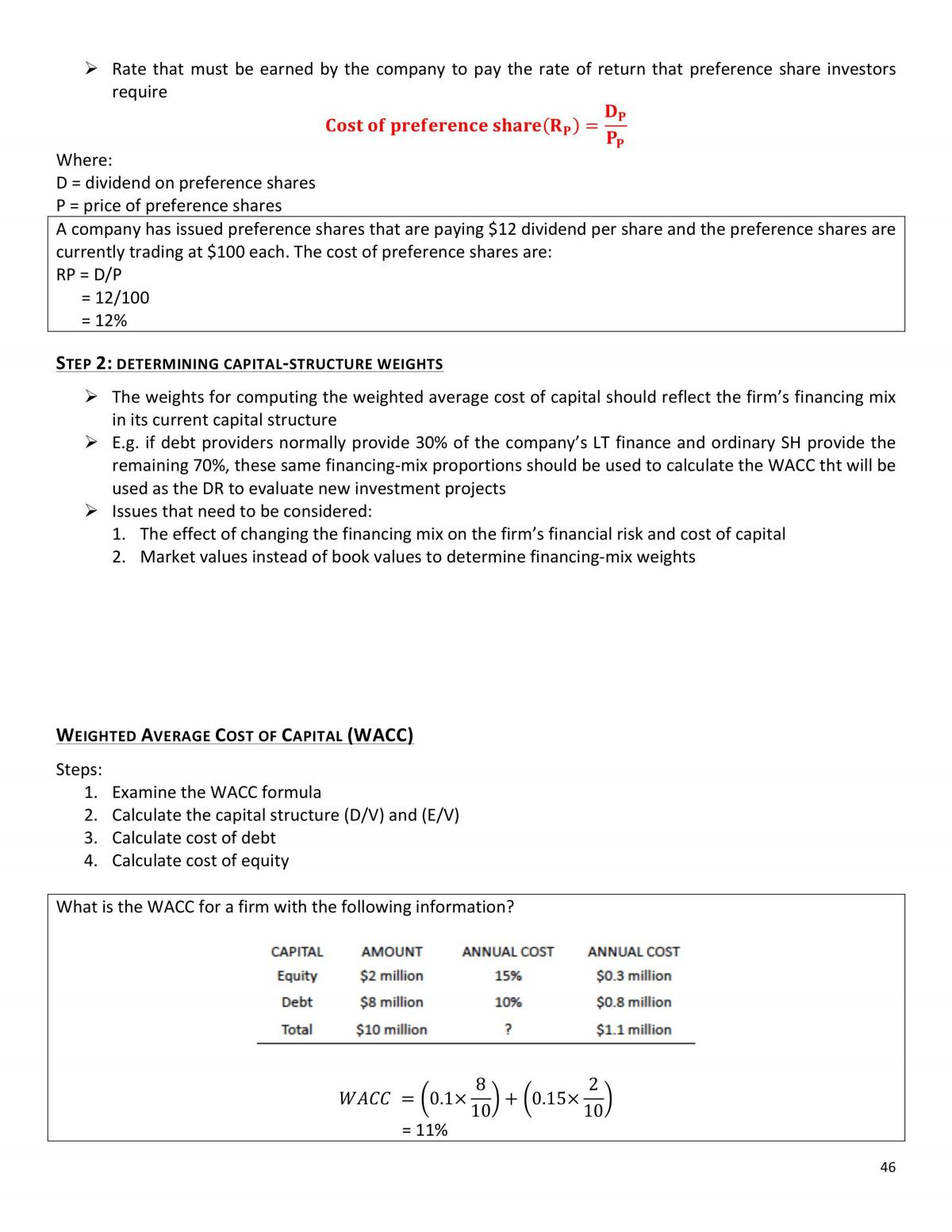 Study notes  - Page 46