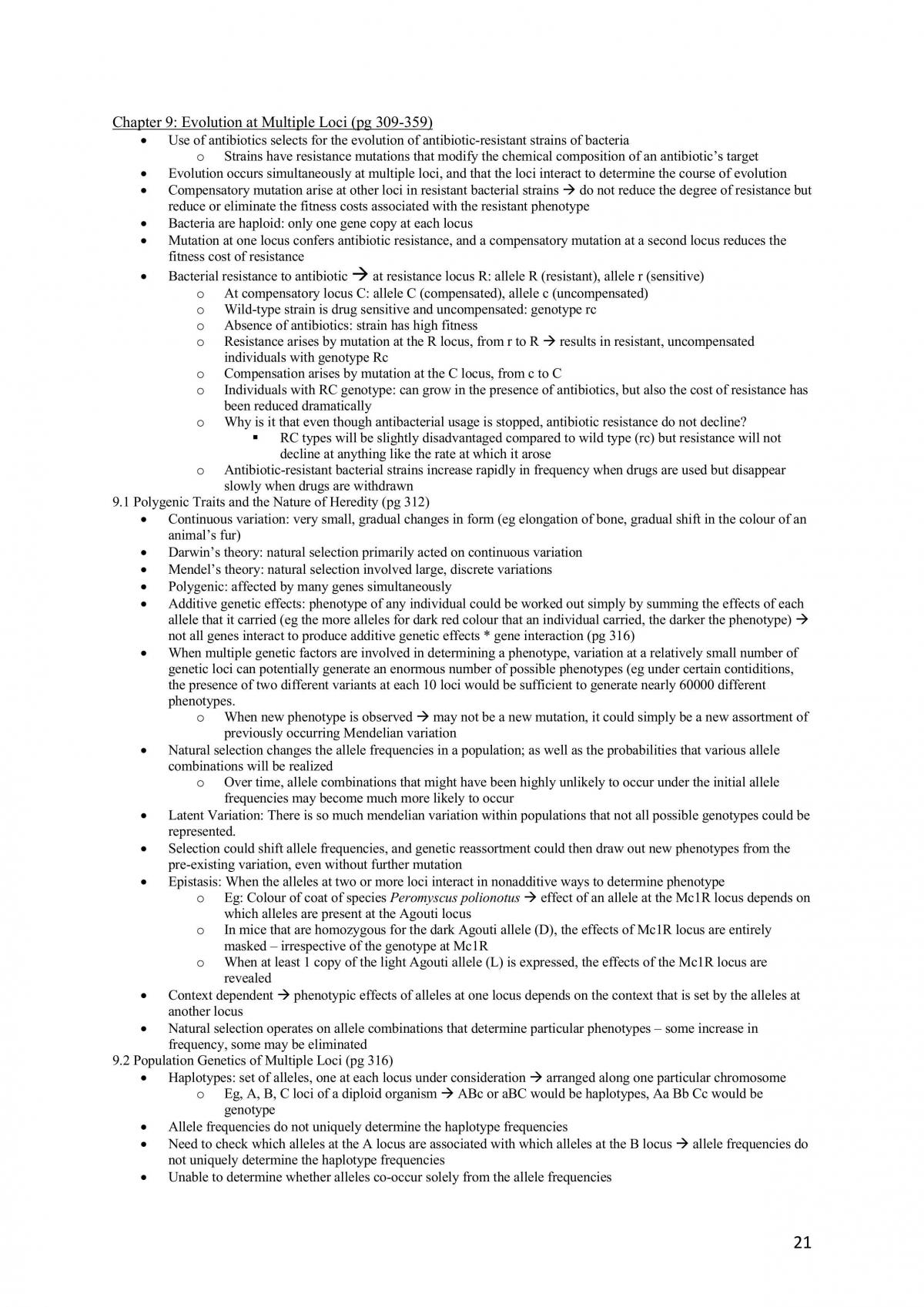 Study Notes (LSM1105) - Page 21