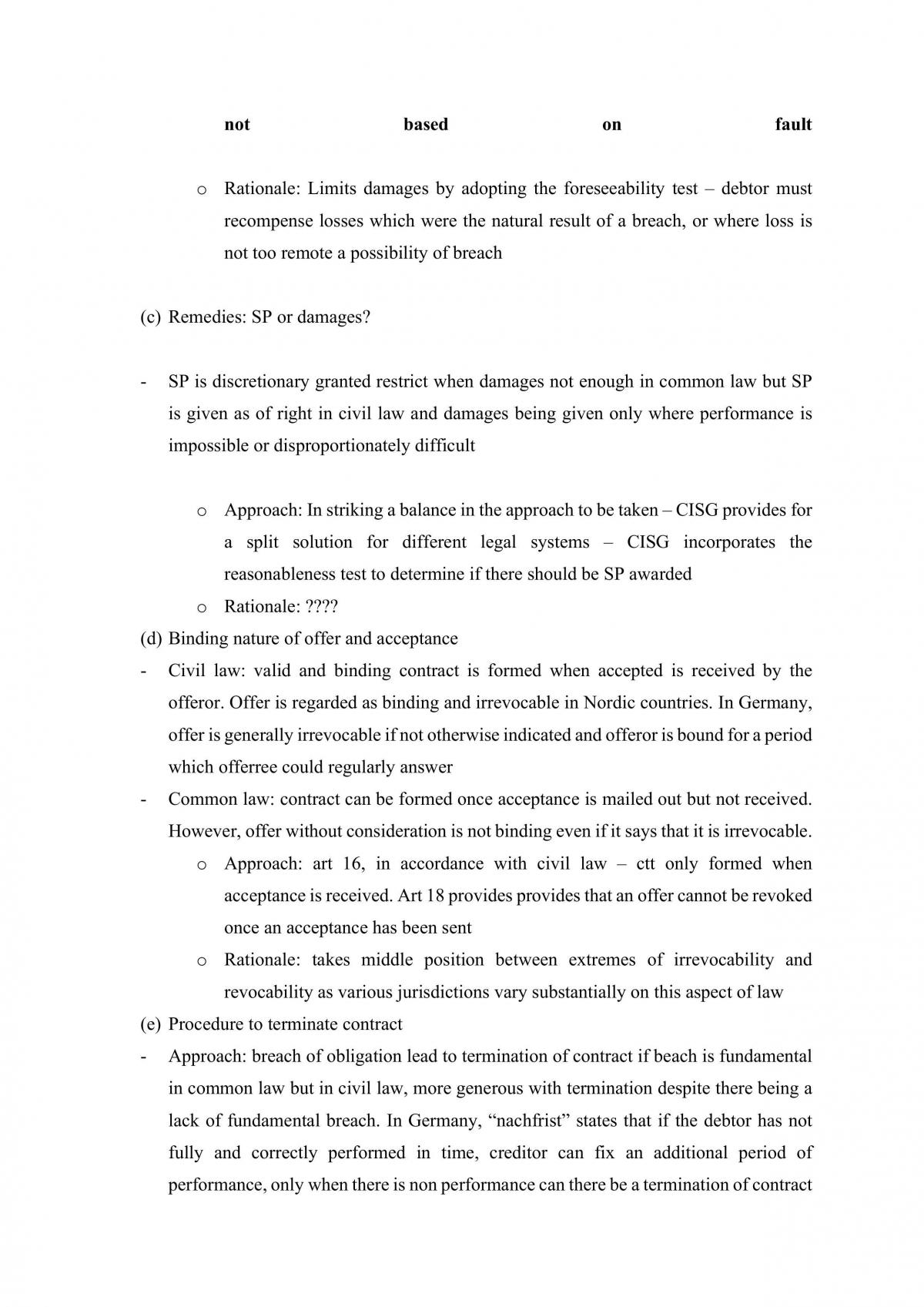 Comparative Legal Systems Notes  - Page 24