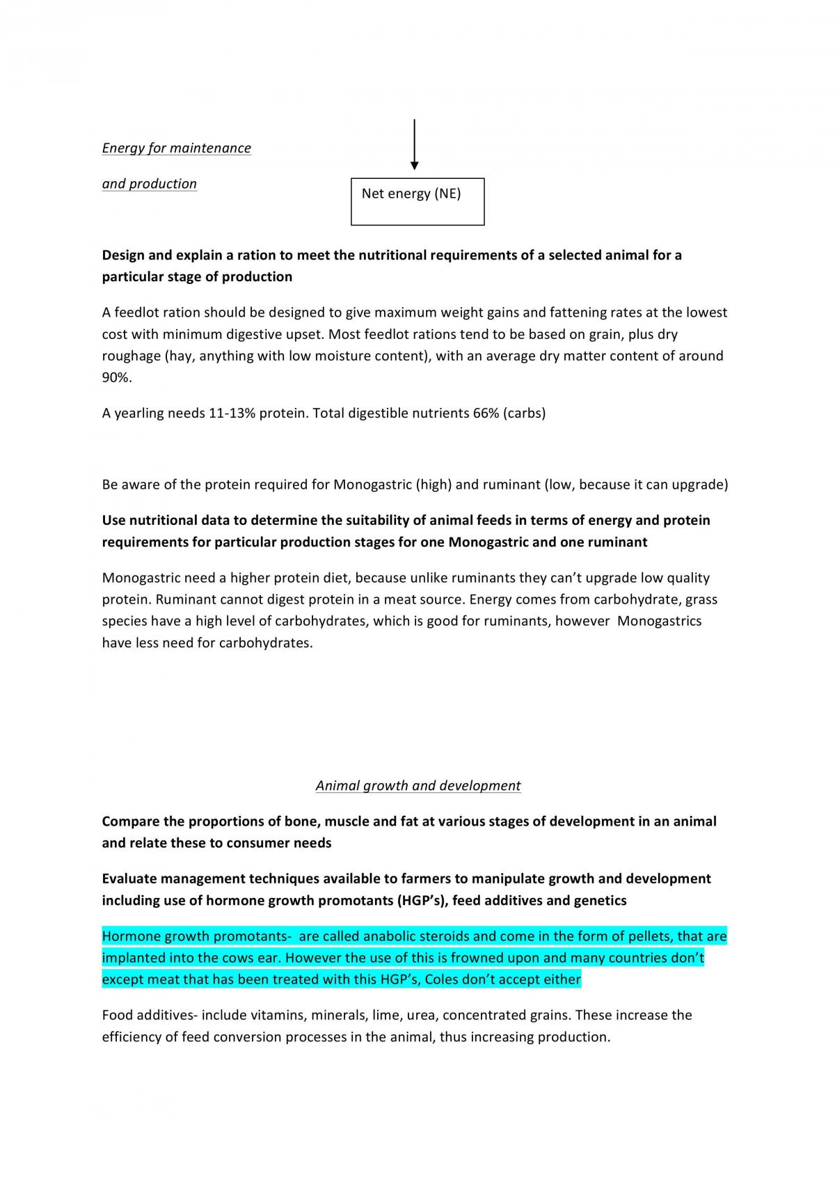 Agriculture syllabus notes - Page 16