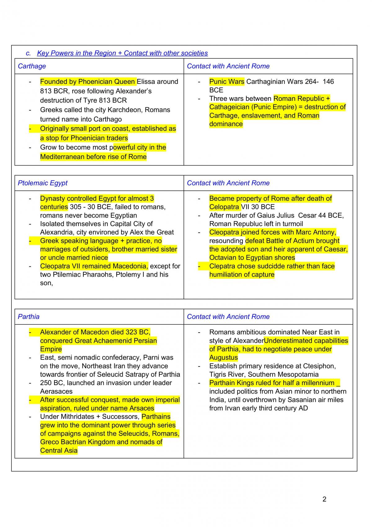 Augustan Age Study Notes  - Page 3