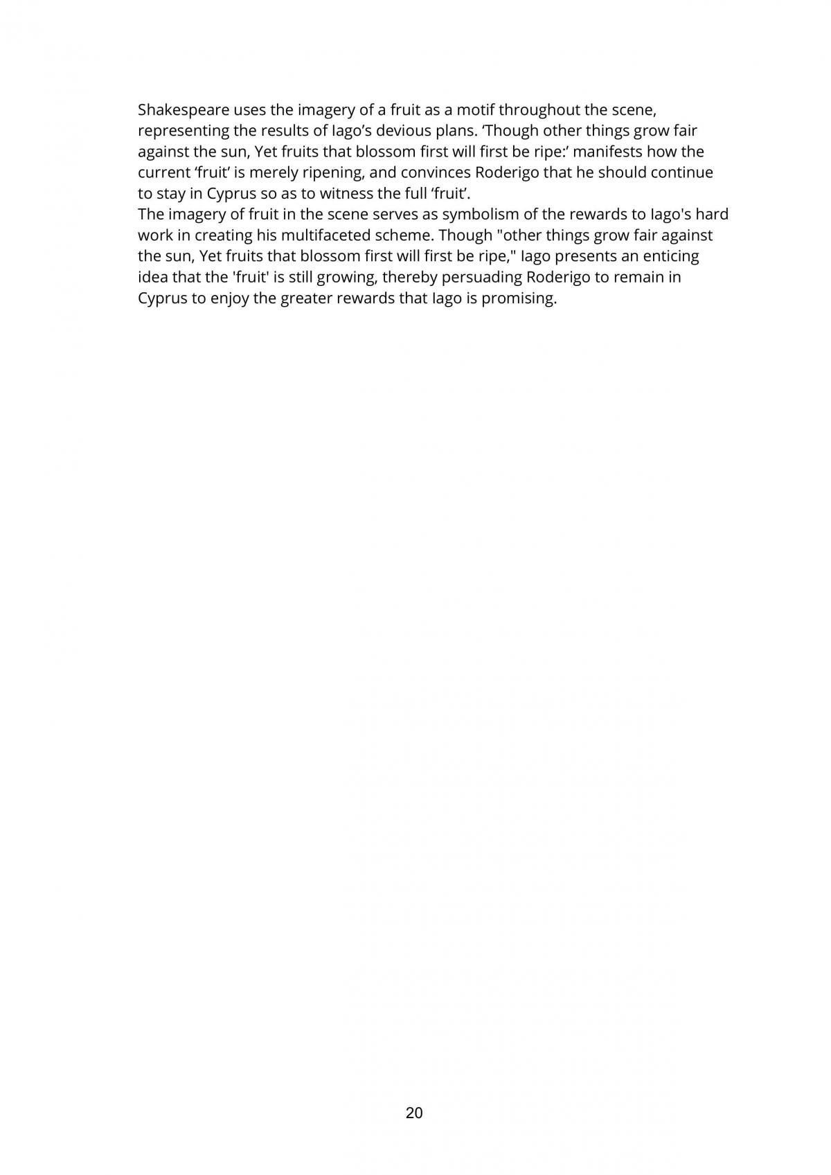 Othello Study Guide - Page 20
