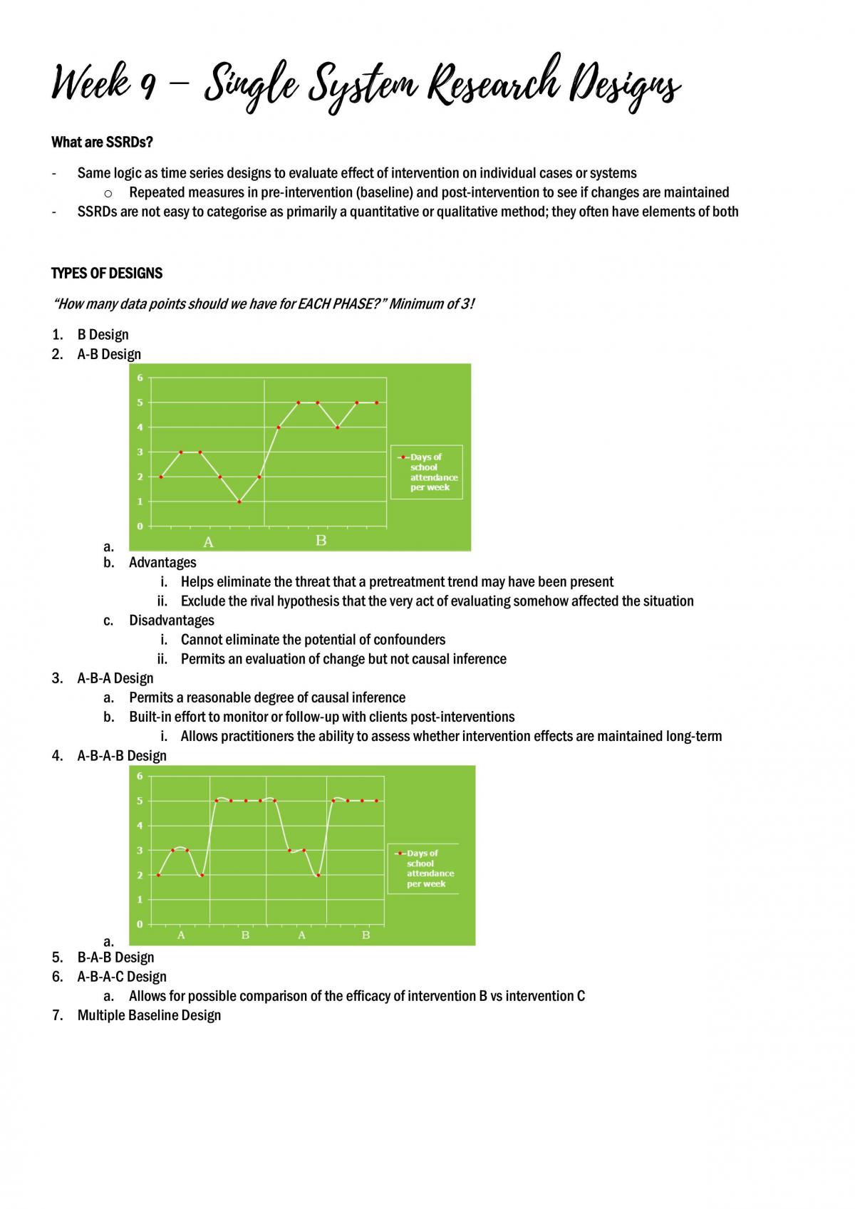 SW4103 Advanced Research and Evaluation Notes - Page 25