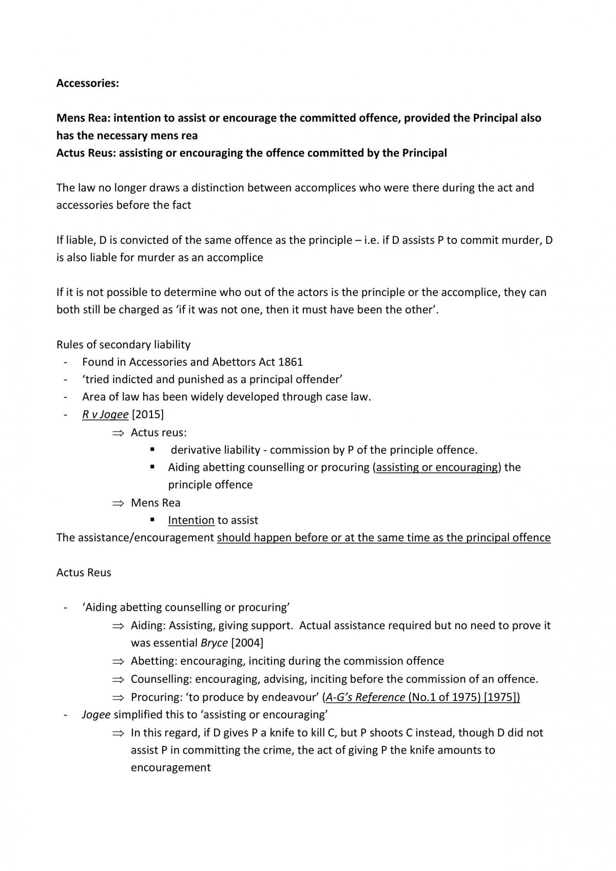 Complete Criminal Law Notes - Page 29