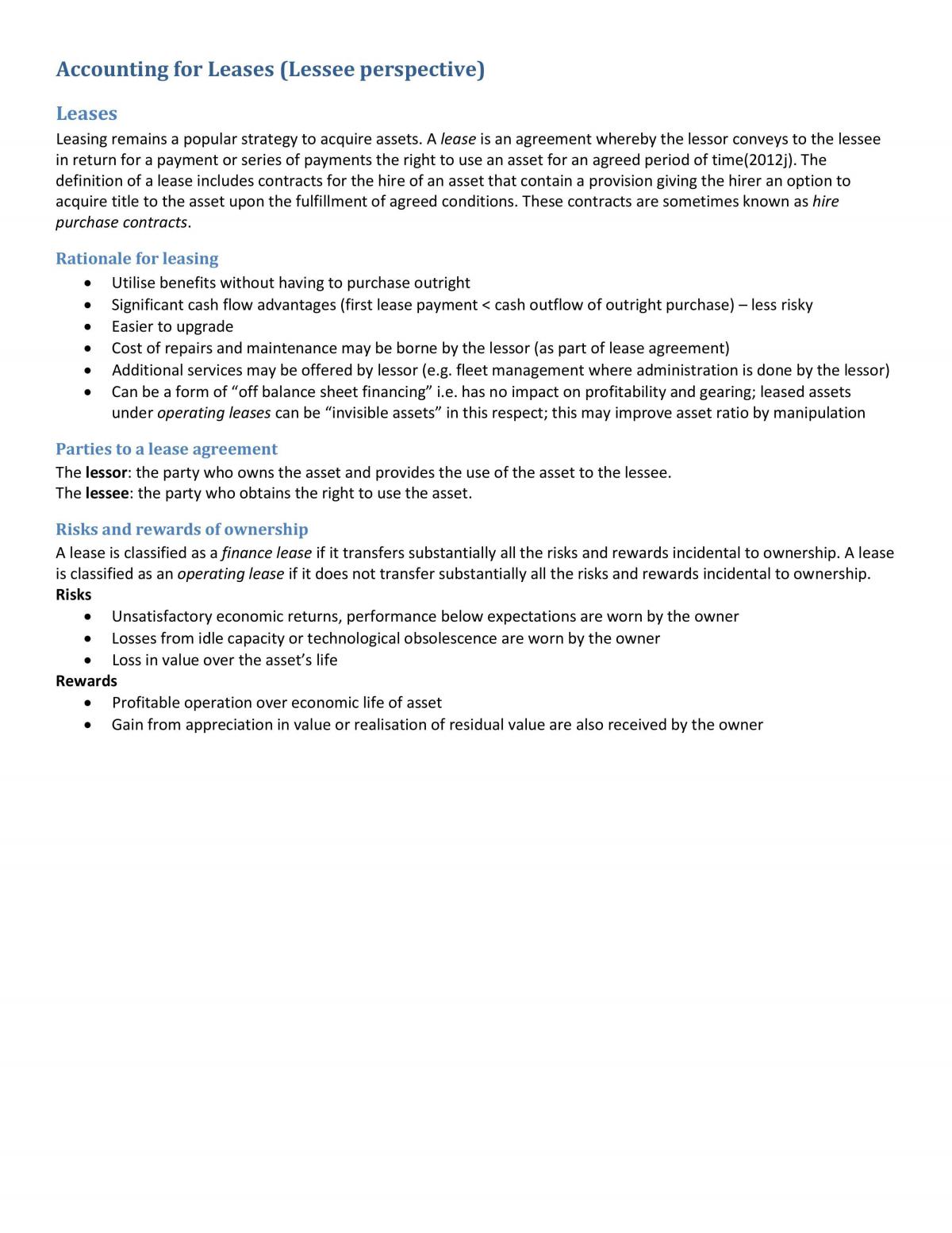 Detailed Summary Notes for IFA - Page 41