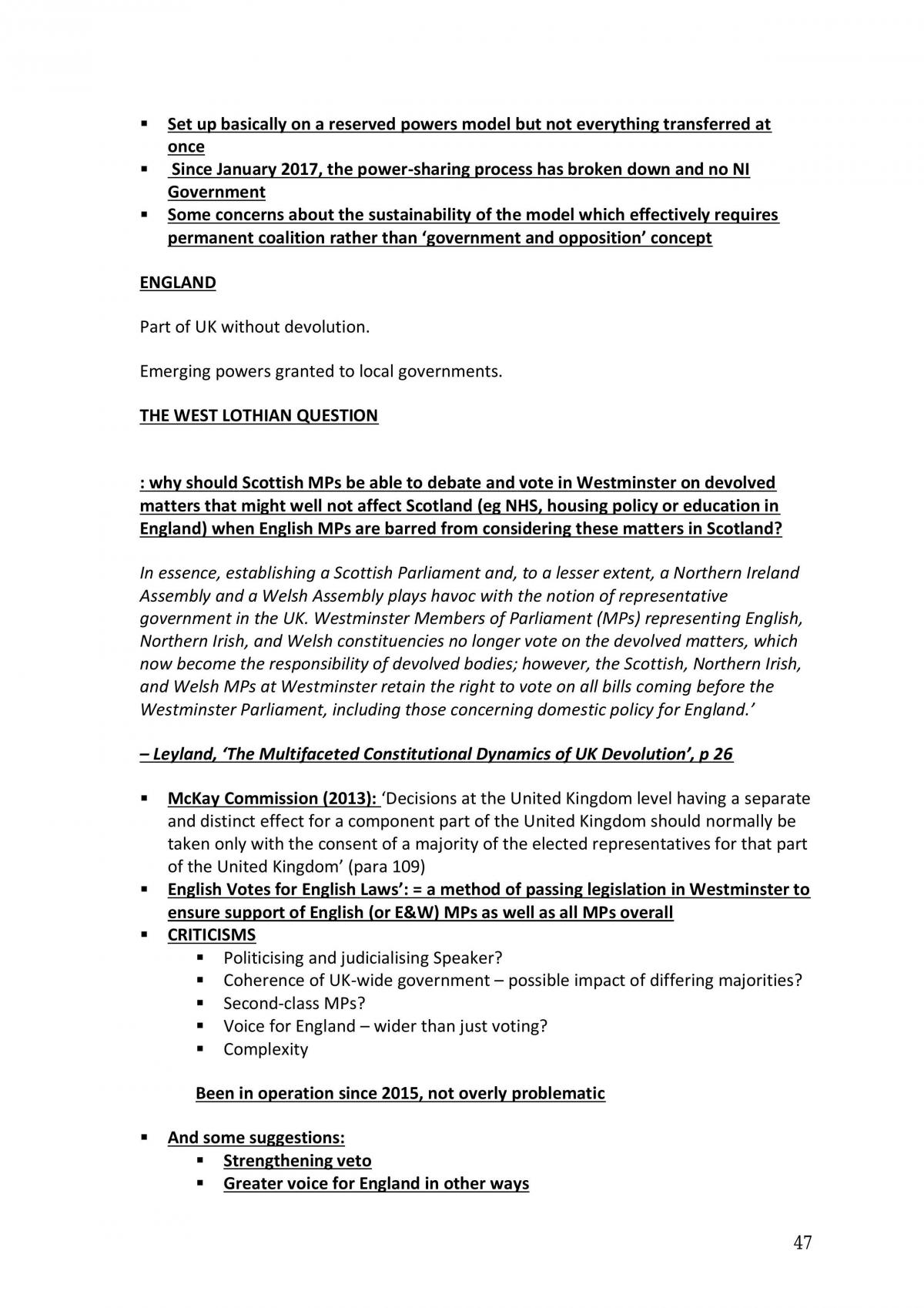 General Principles of Constitutional & Admin Law Notes - Page 47