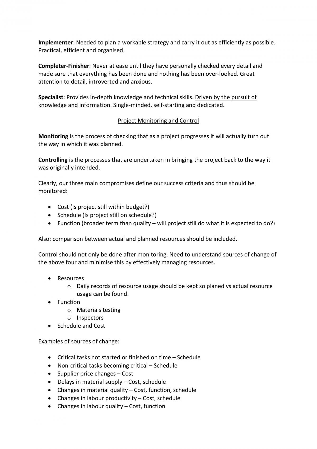 Engineering Project Management Notes - Page 34