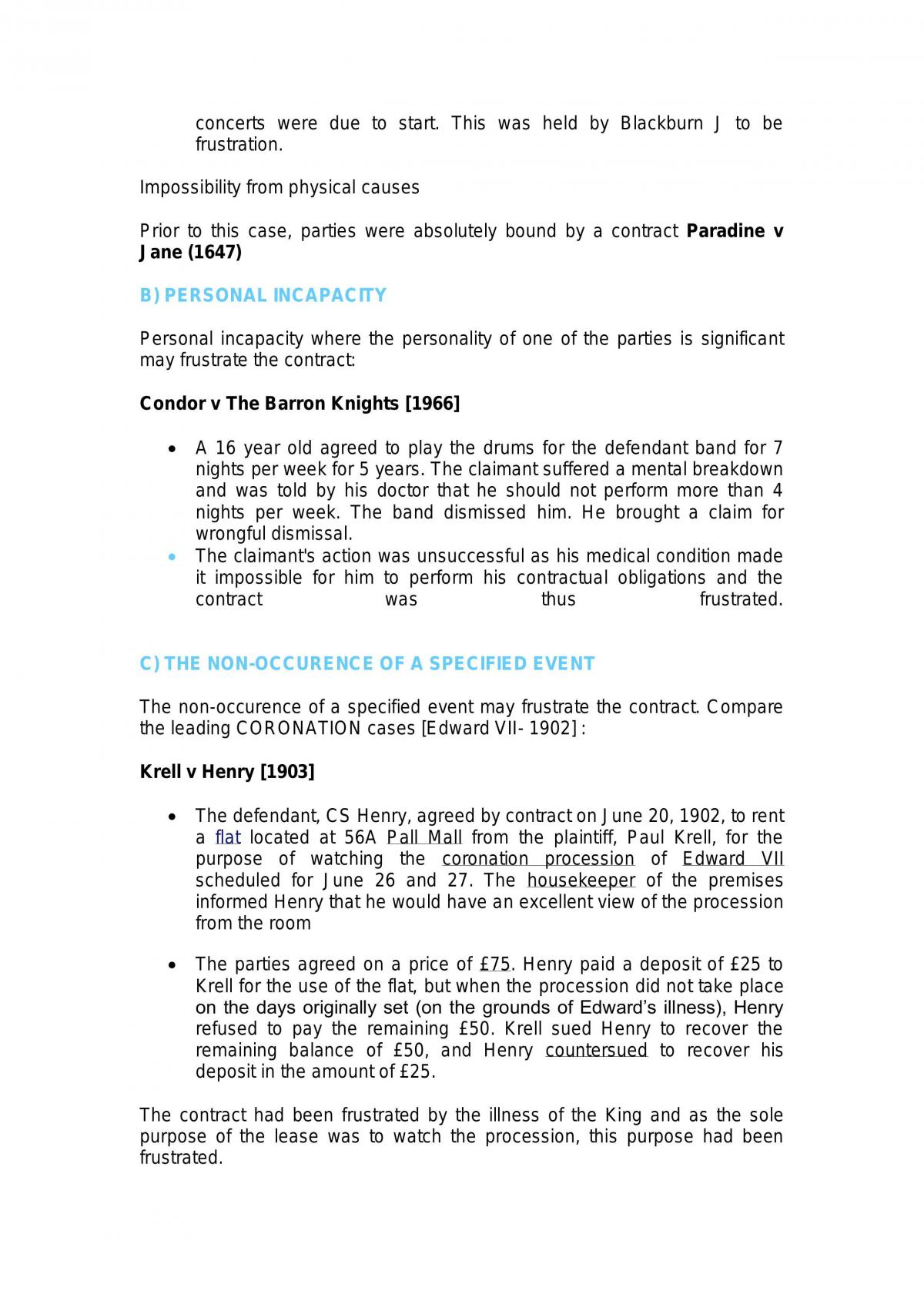 Contract Law Notes - Page 30