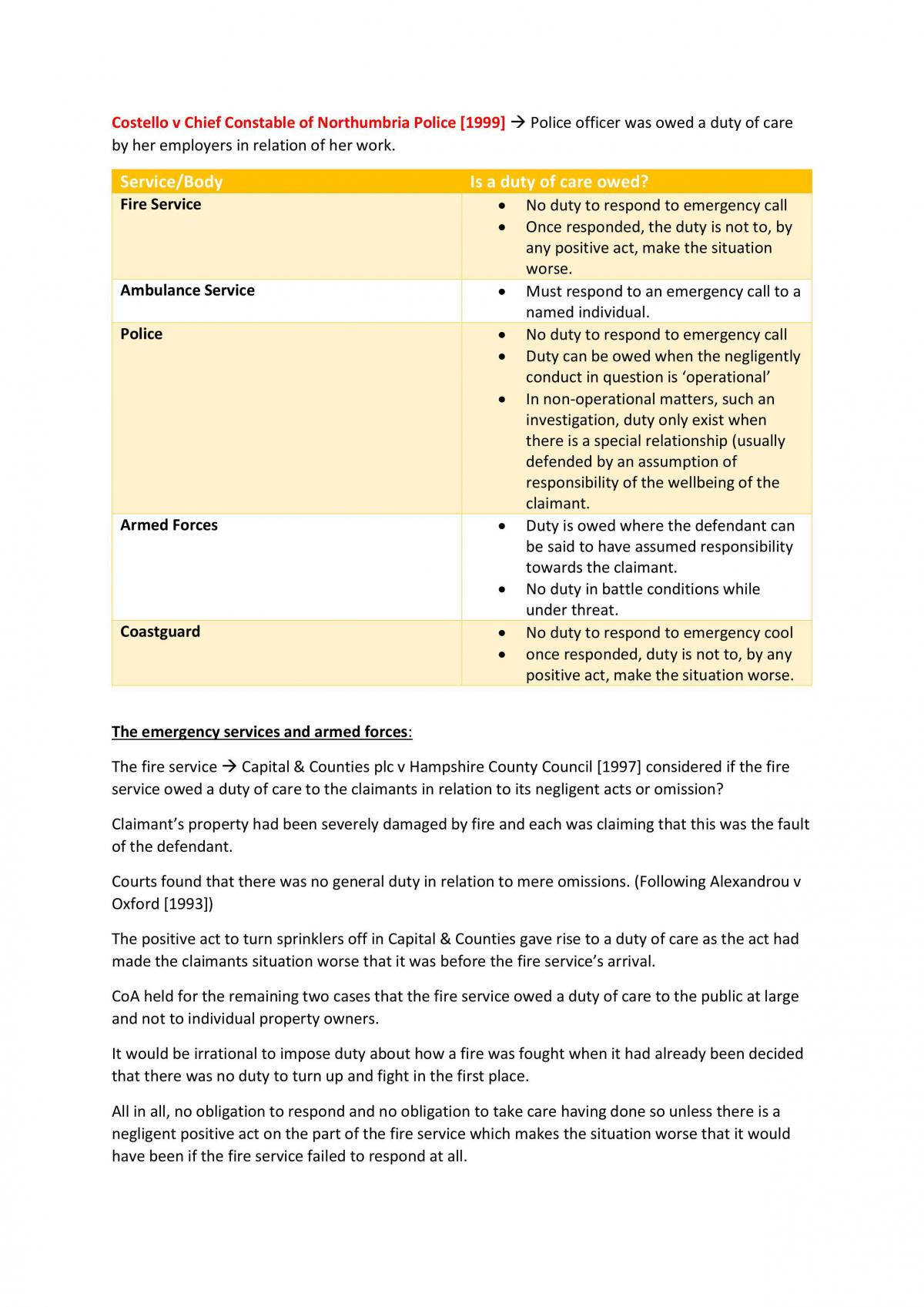 Tort Law Notes - Page 12