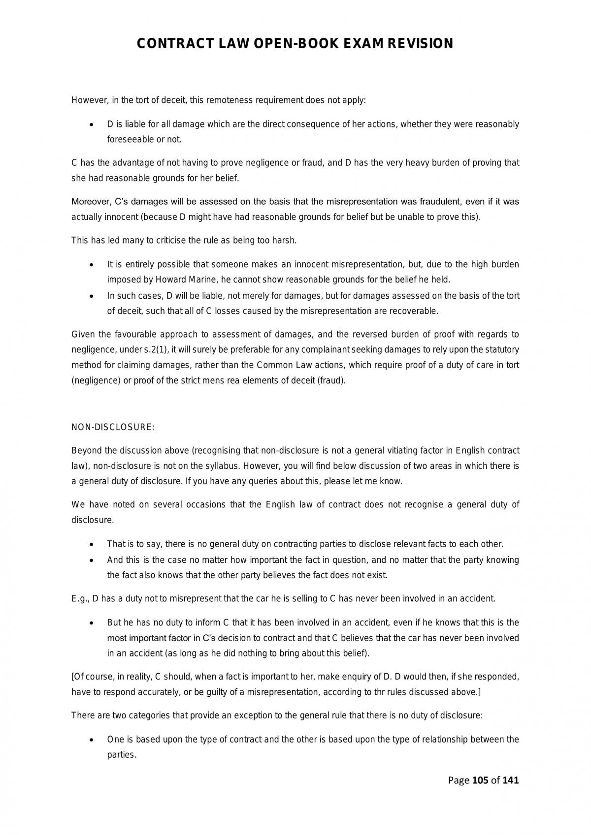 Contract Law Module Notes - Page 105