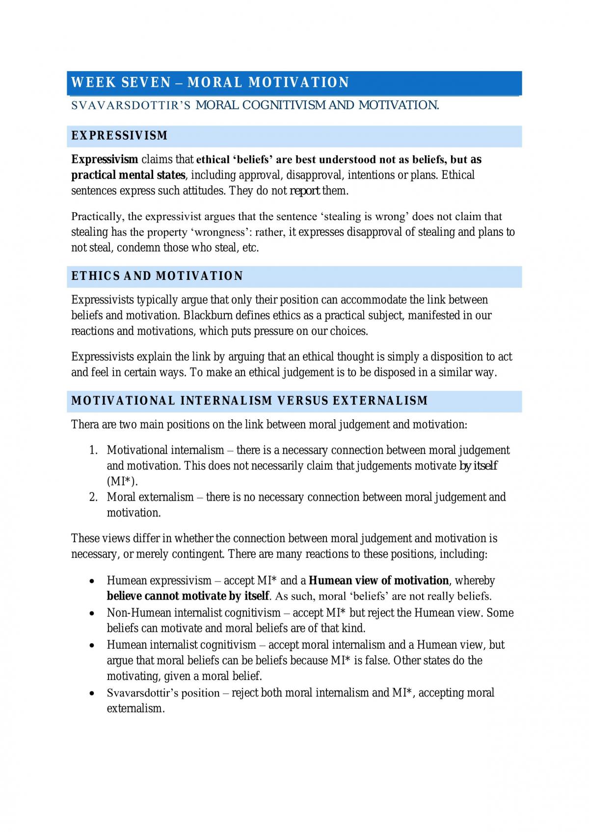 PHIL0068: Metaethics Notes - Page 13
