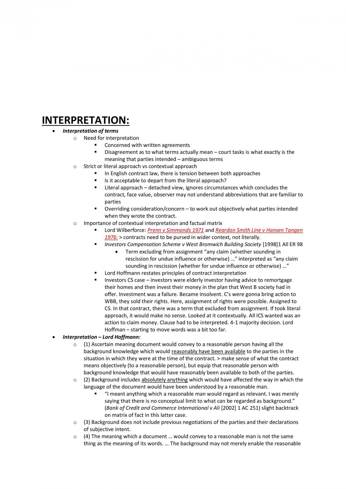 Contract Law Notes - Page 29