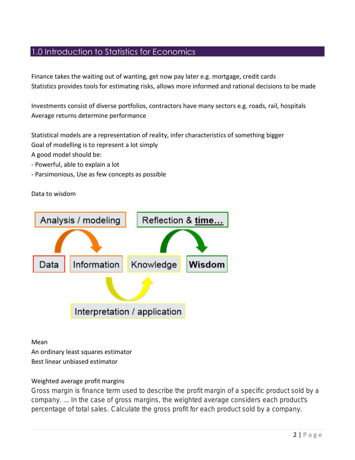 Economics II Complete Study Notes - Page 3