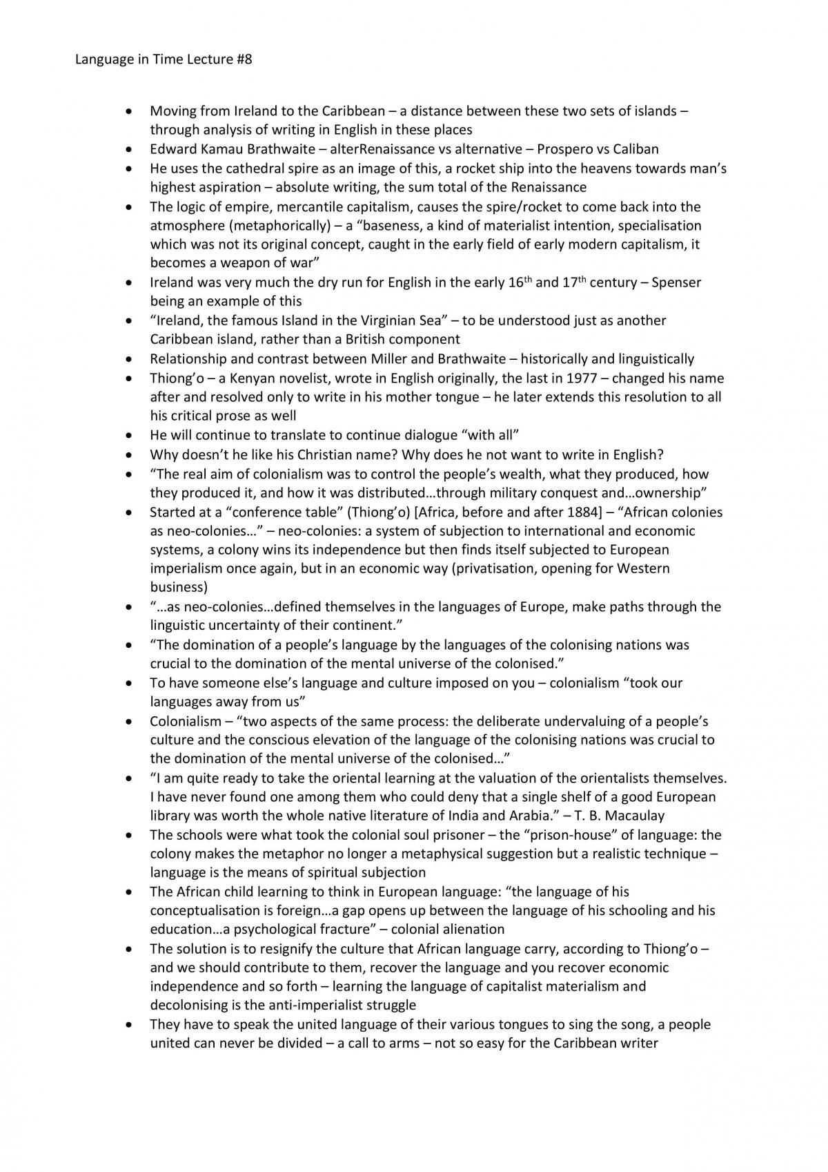 Language in Time Notes - Page 17