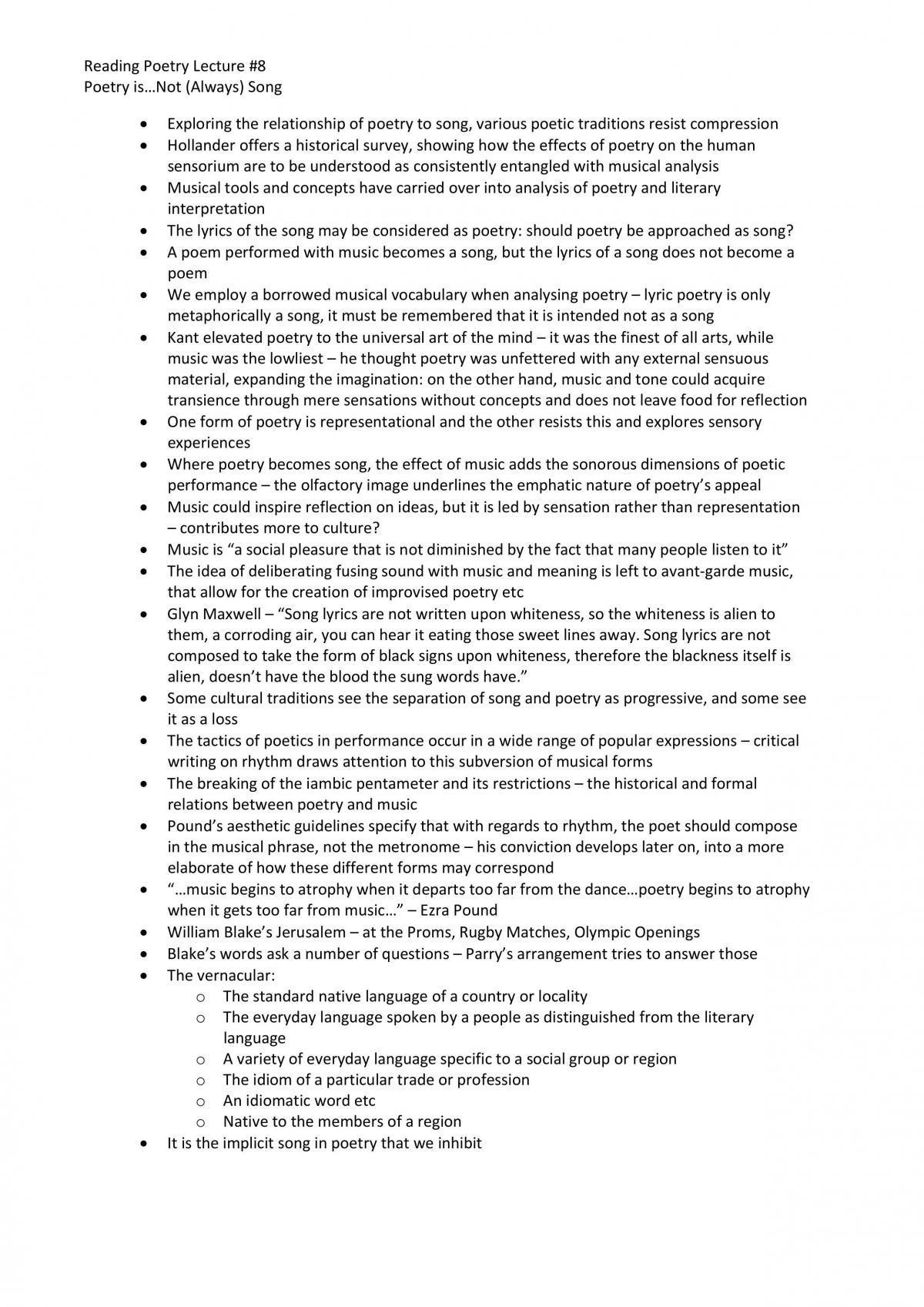 Reading Poetry Notes - Page 15