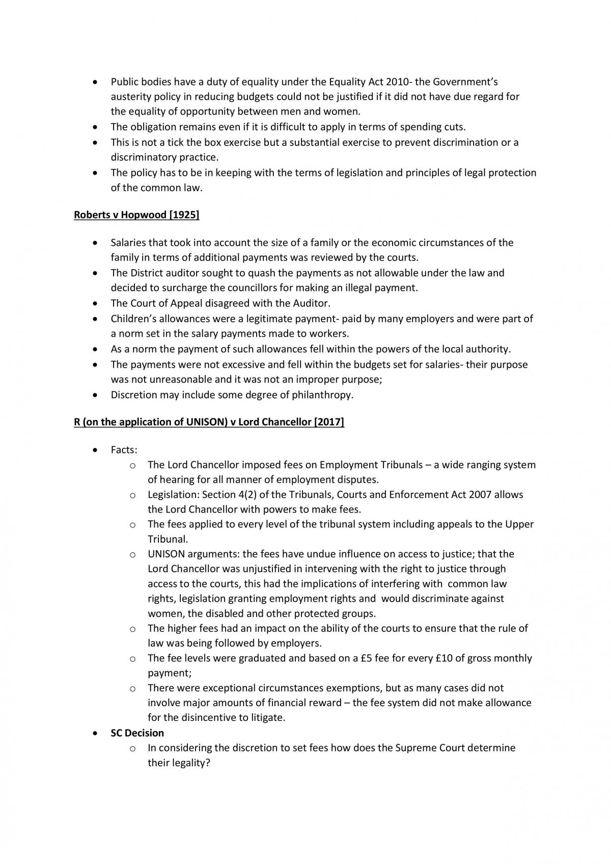 General Principles of Constitutional and Administrative Law CONAD Notes - Page 63
