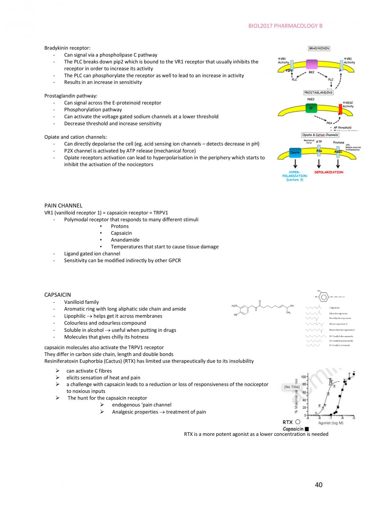 Pharmacology B Notes - Page 40