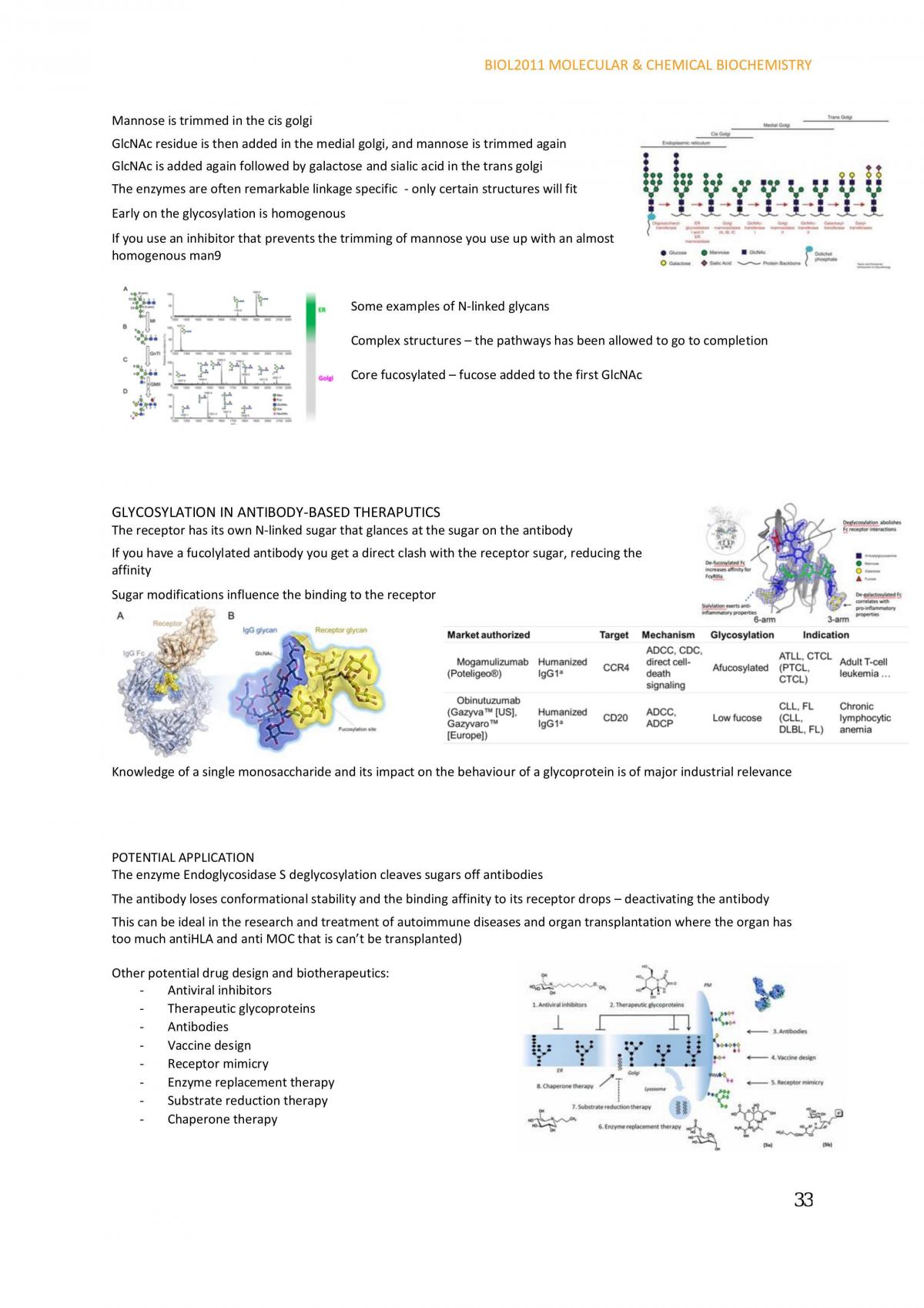 Molecular and Cellular Biochemistry Notes - Page 33