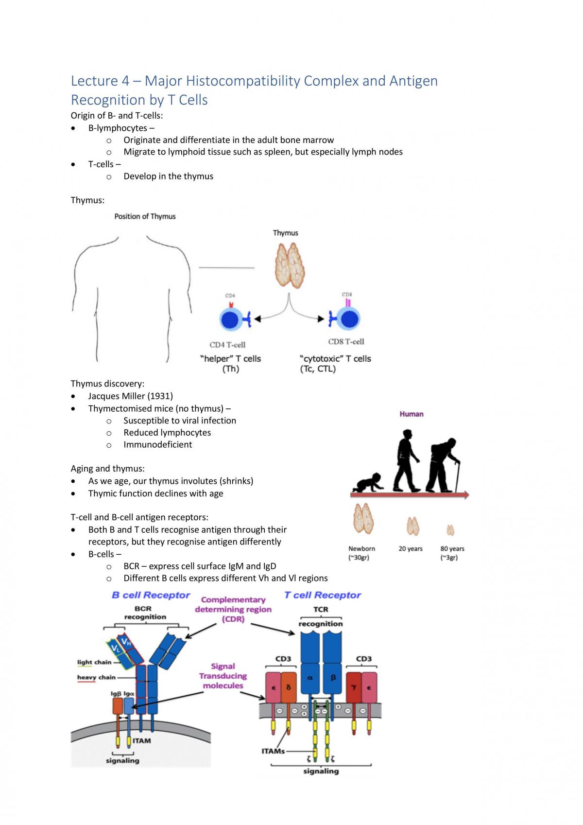 Immunology study notes - Page 21