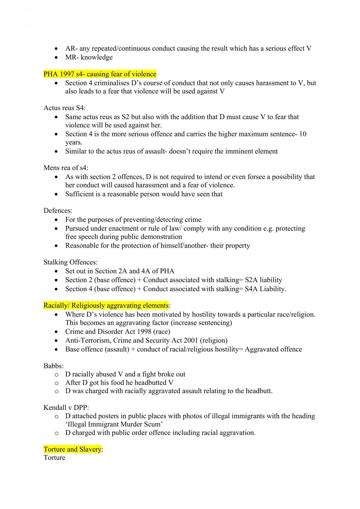 Criminal Law Notes  - Page 27