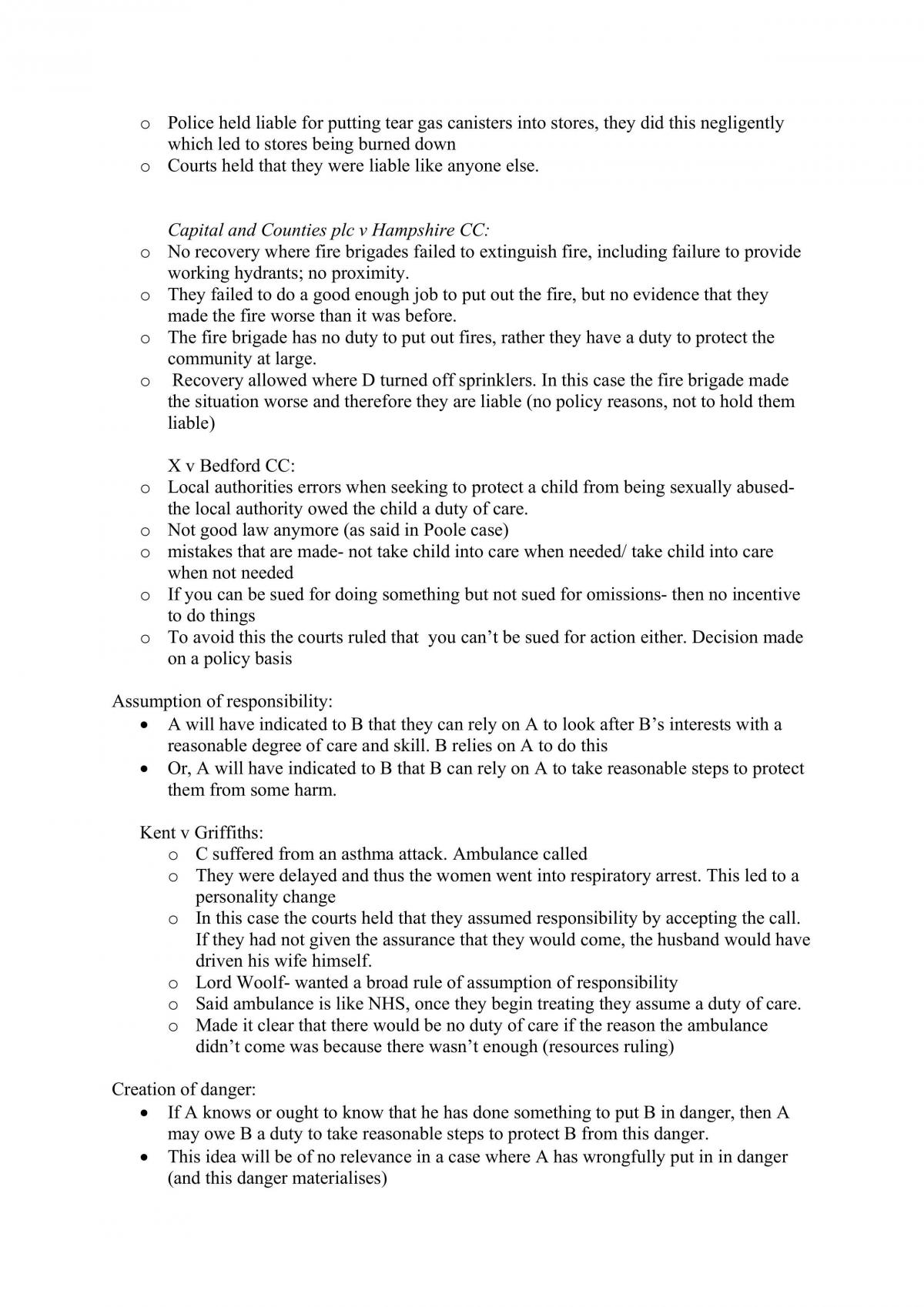 Tort notes  - Page 28