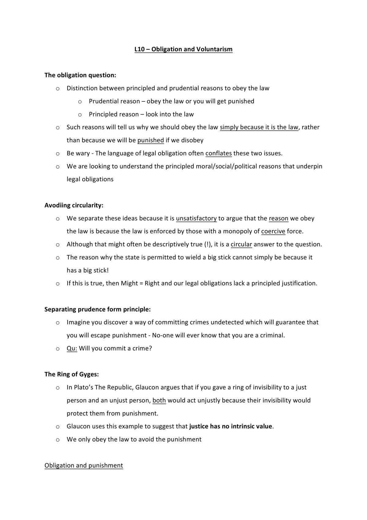 Legal theory module notes - Page 22
