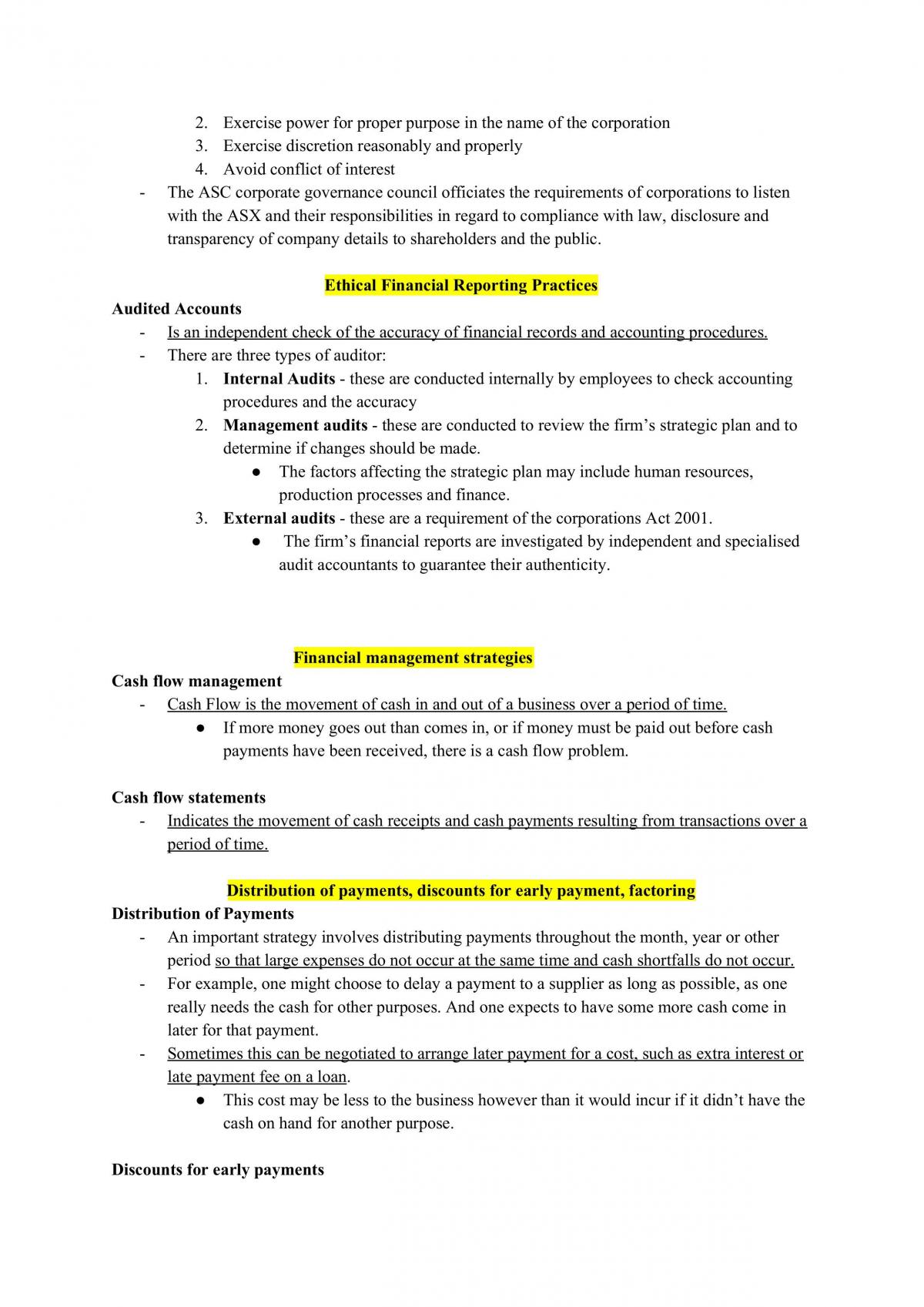 HSC Finance Topic Notes (Complete) - Page 24