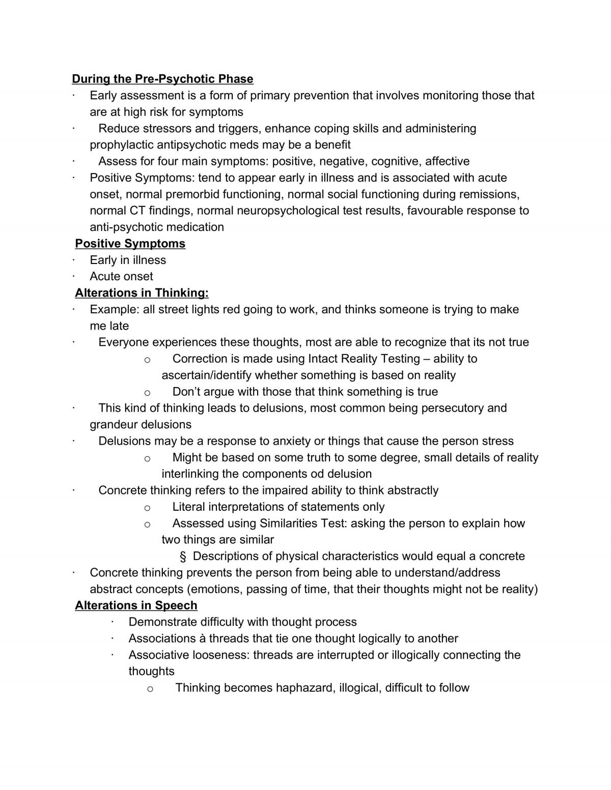 Complete Notes for Nursing Concepts in Health and Illness III - Page 48