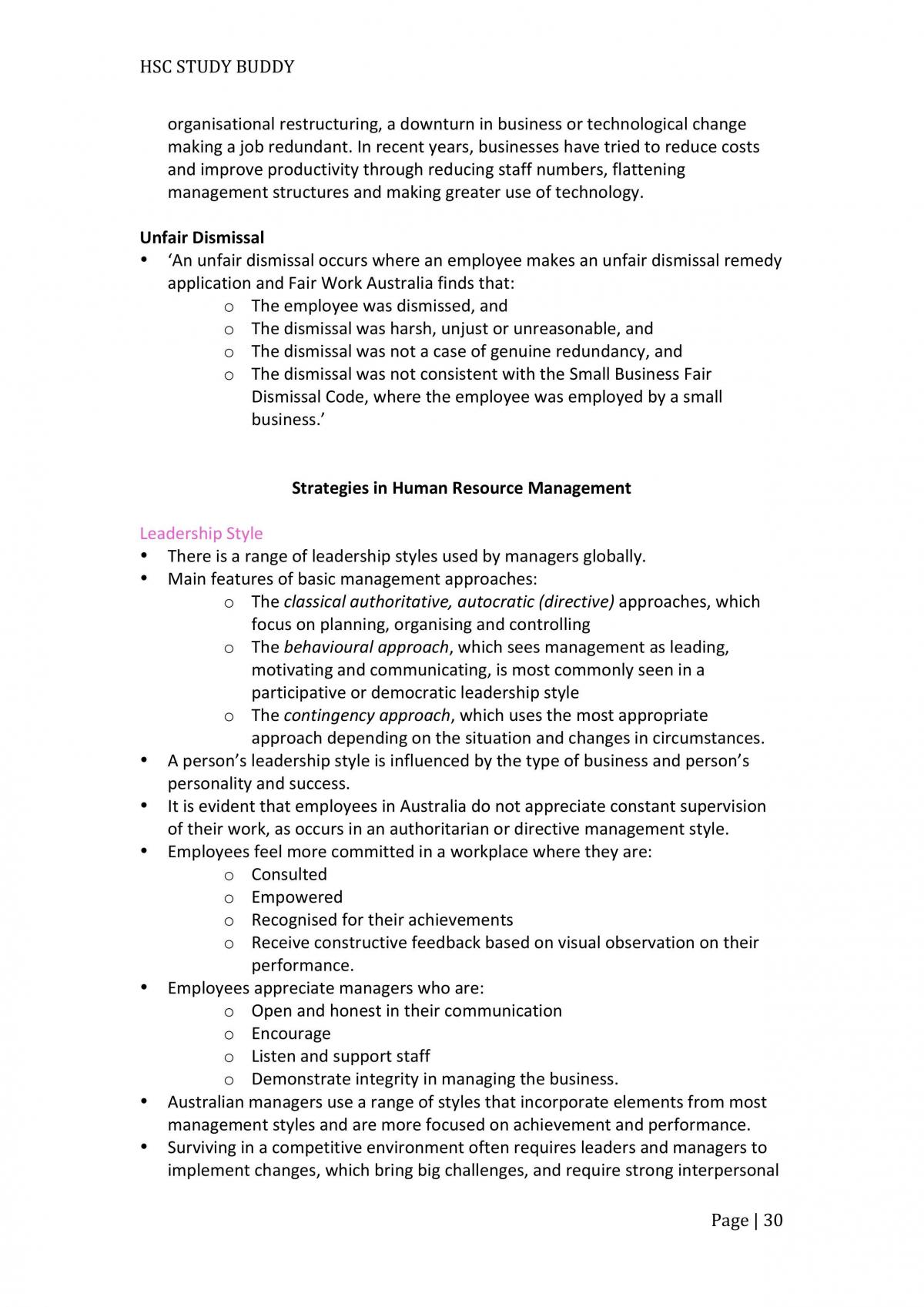 HUMAN RESOURCES - Page 30