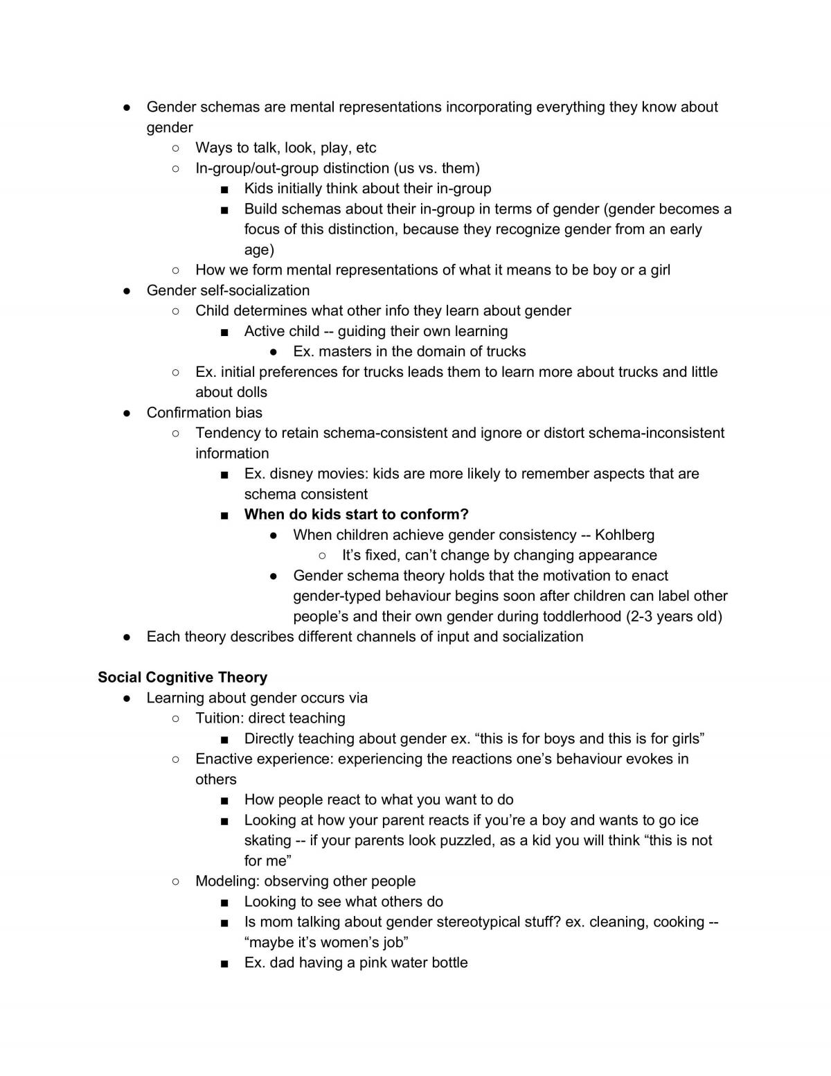 Childhood and Adolescence Notes - Page 54