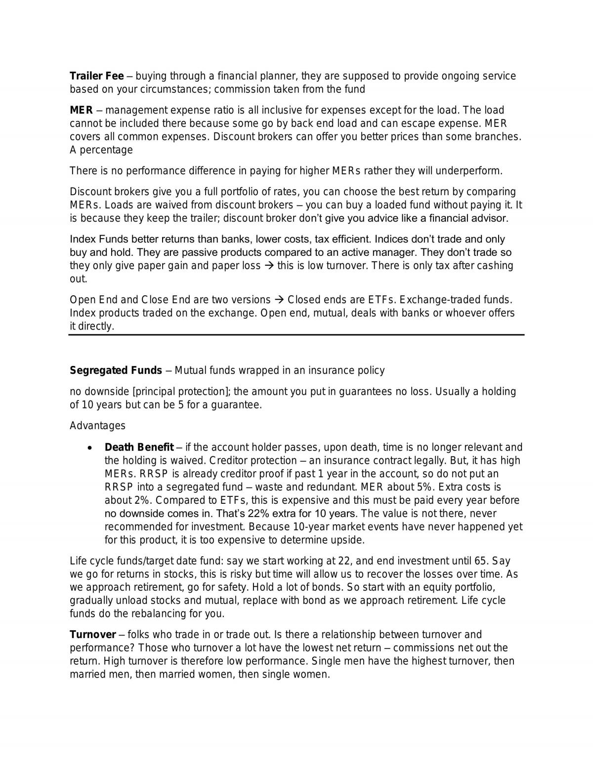 Personal Financial Management Entire Course Notes - Page 29
