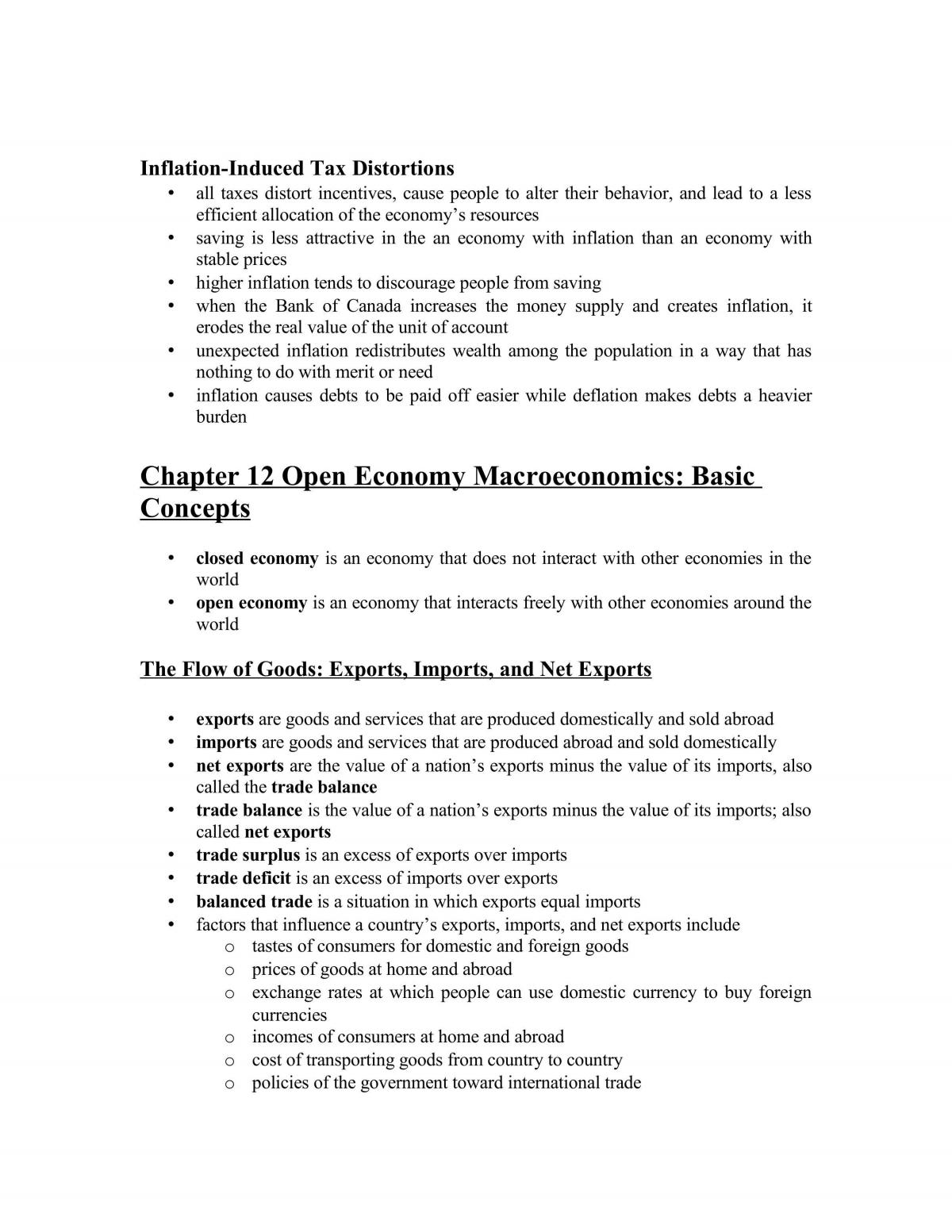 Introduction to Macroeconomics Entire Course Notes - Page 28