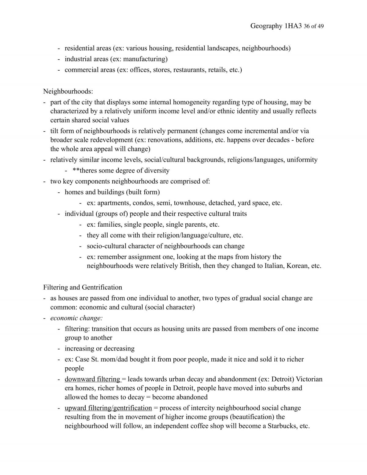 Society, Culture and Environment Entire Course Notes - Page 36