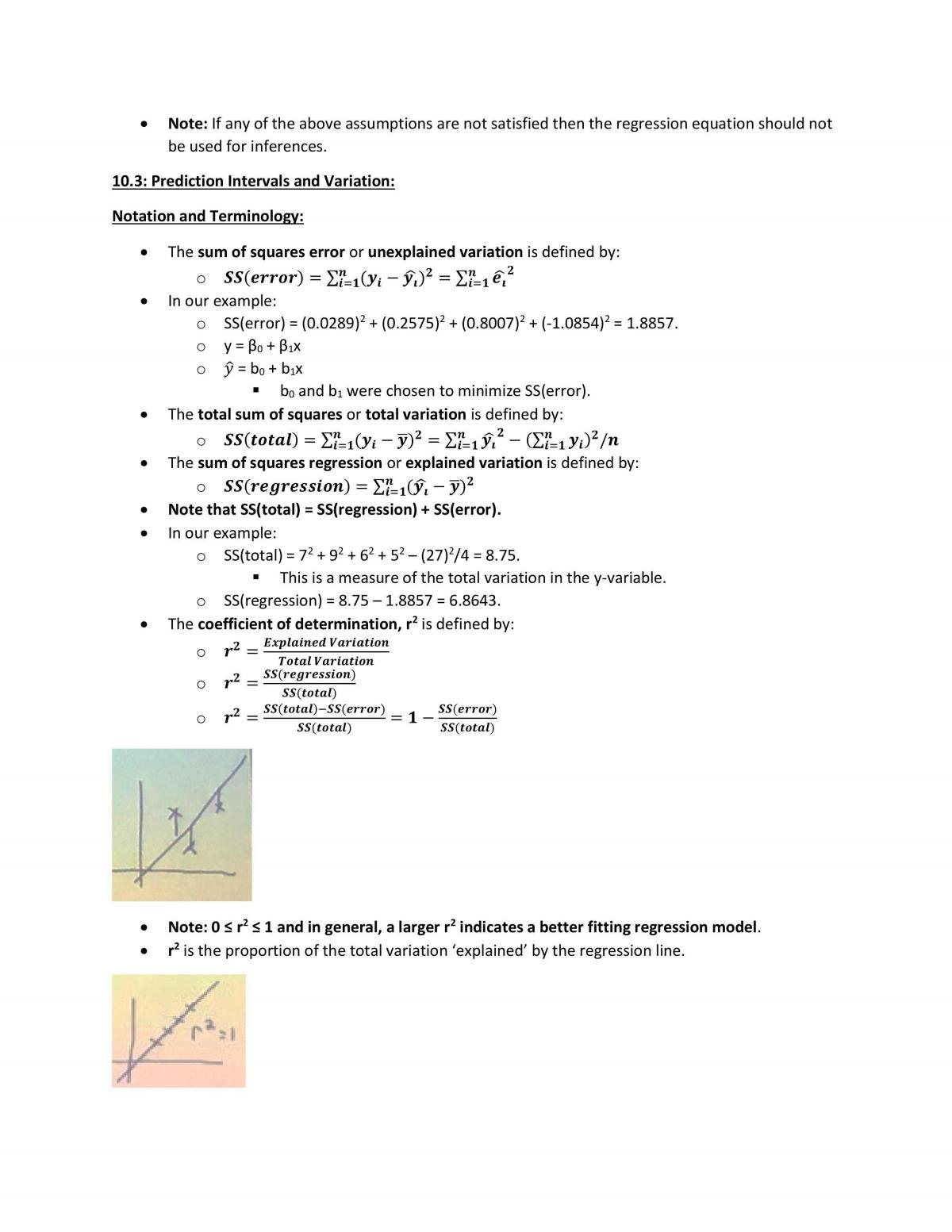 Statistical Methods for Science Entire Course Notes - Page 56