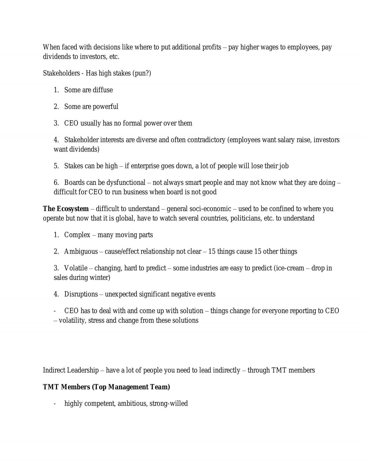Principles of Leadership Entire Course Notes - Page 42