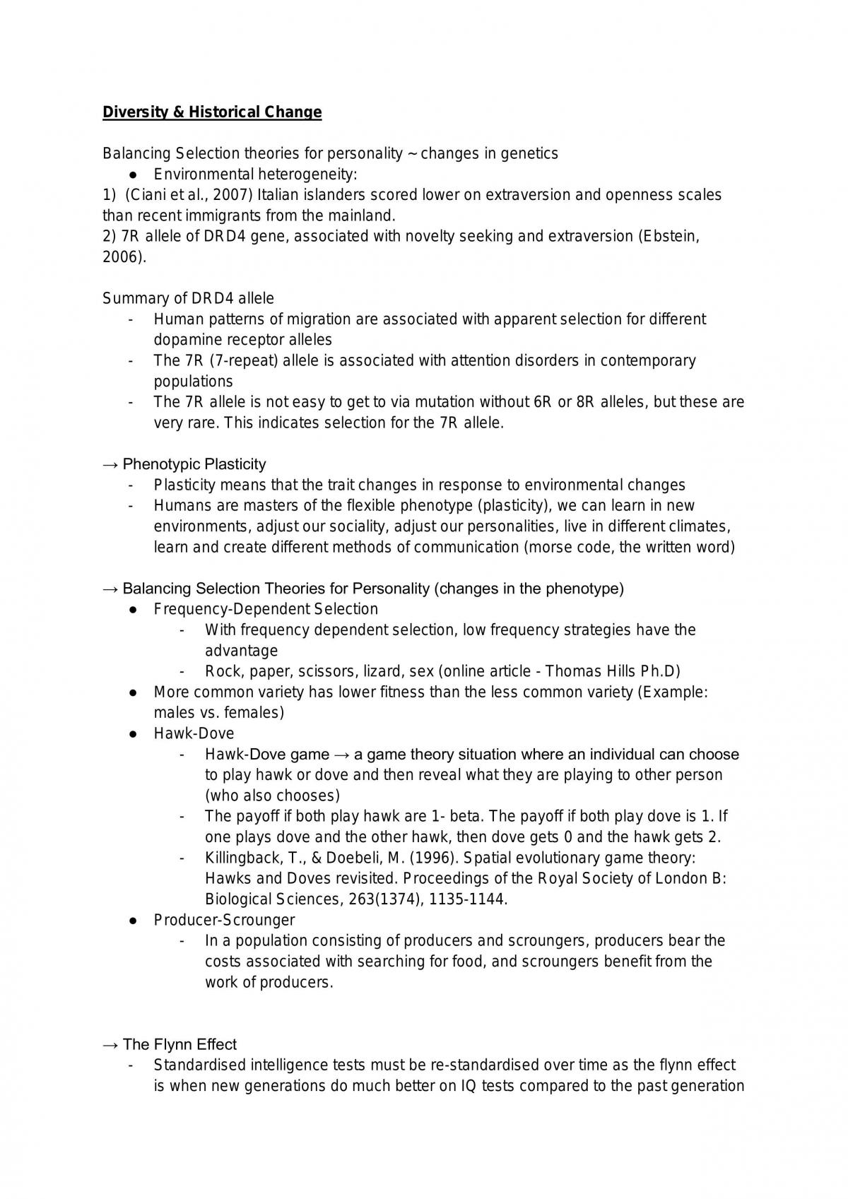 PS359 Behaviour Change revision notes - Page 16