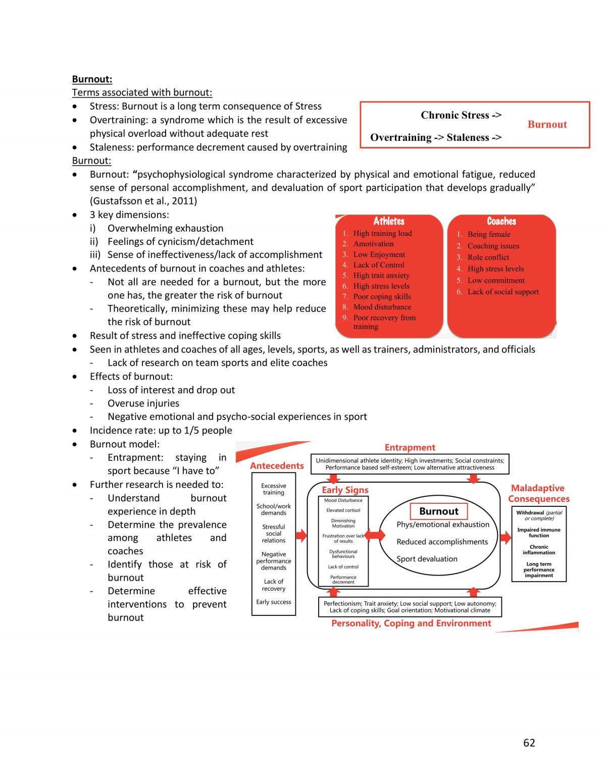 Sport Psychology Course Notes - Page 62