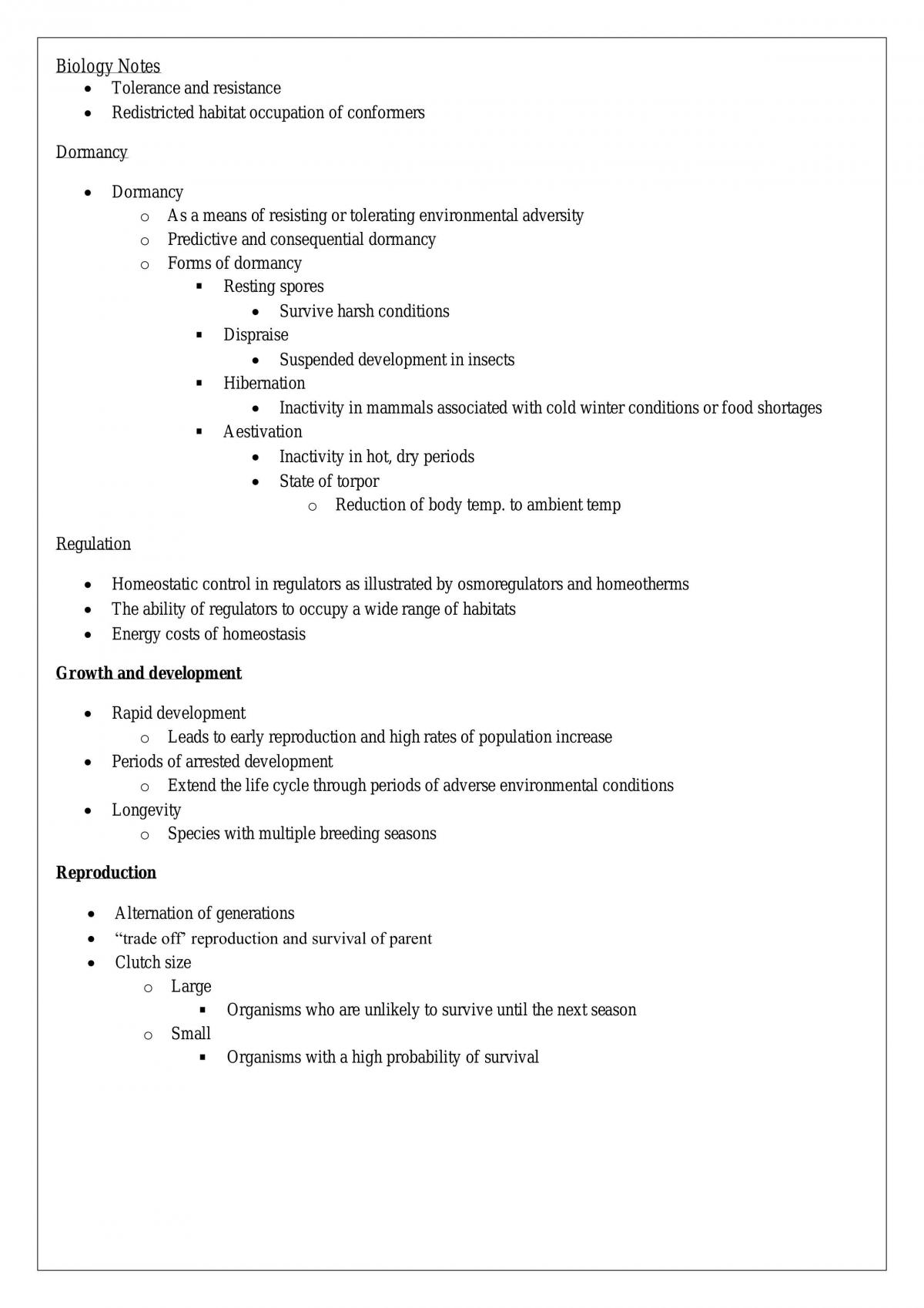 Biology Revision Notes - Page 21