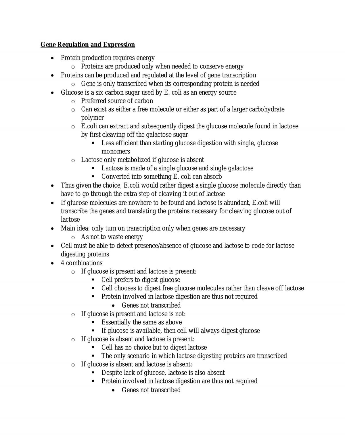 BIO206 Completed Notes - Introductory Cell and Molecular Biology - Page 22