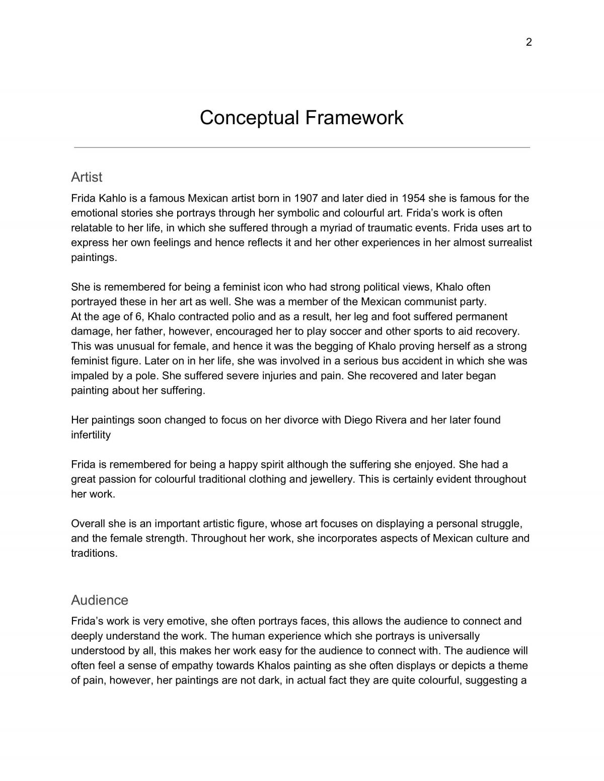 Frida Khalo Case Study With Analysis  - Page 3