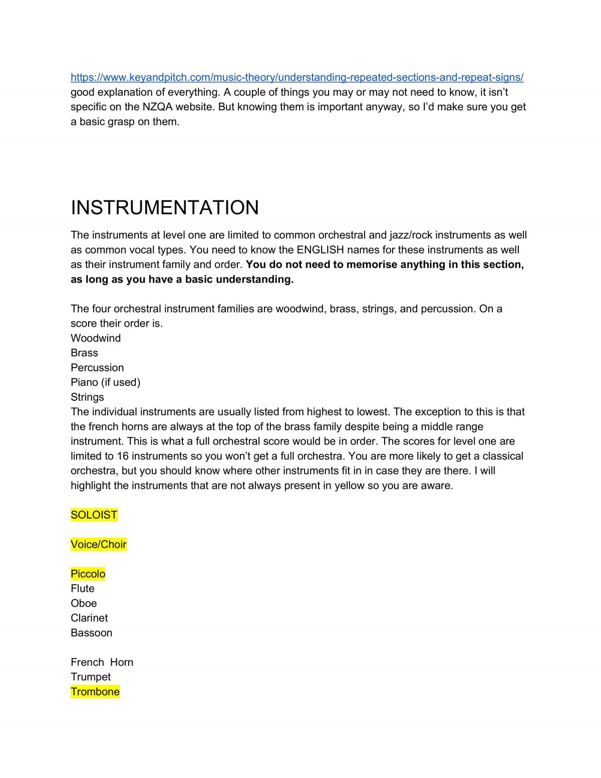 Music Conventions (Theory) - Page 18