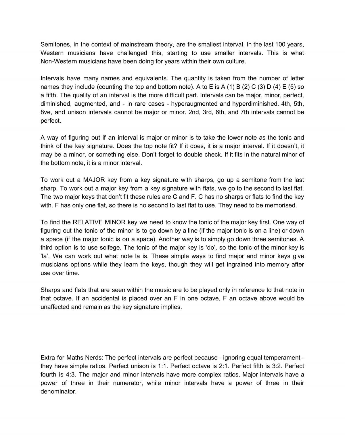 MUSA100 Essentials in Music Techniques Complete Study Notes - Page 9
