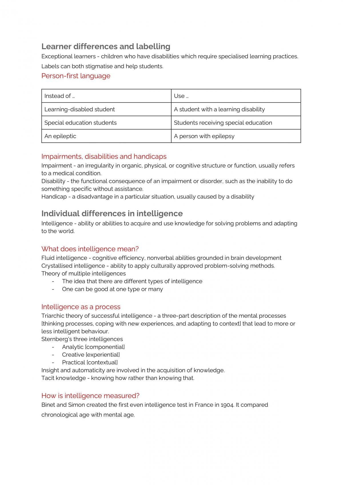 Teaching and Learning: An Educational Psychological Perspective EDUC 117 Notes  - Page 17