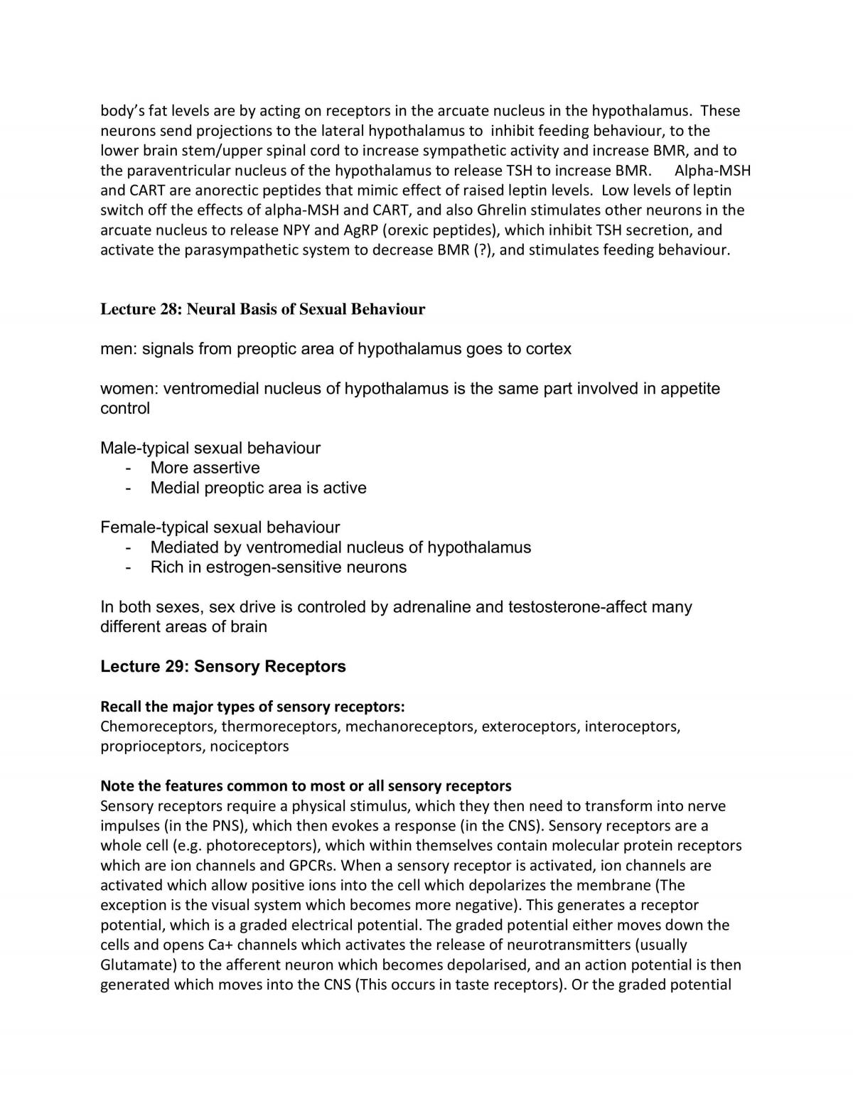 BMS153 - Neuroscience Full Notes - Page 68