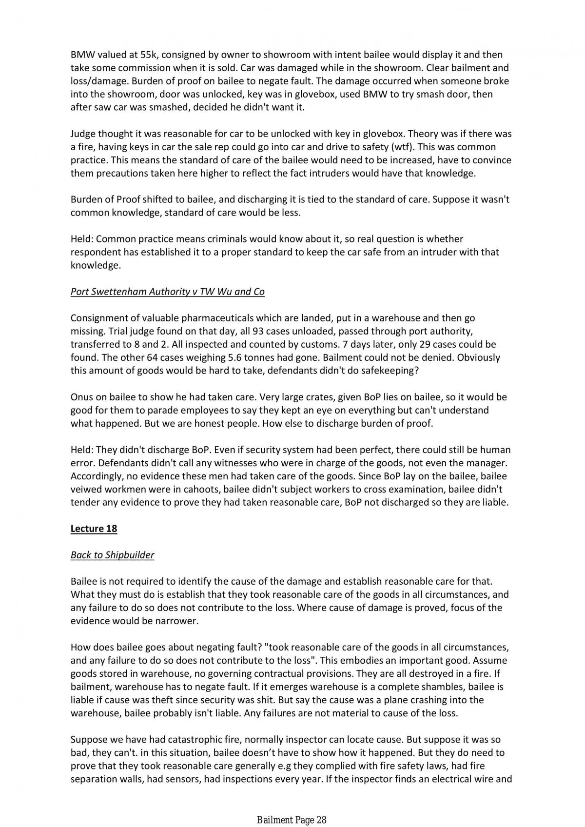 Law of Personal Property full subject notes - Page 28
