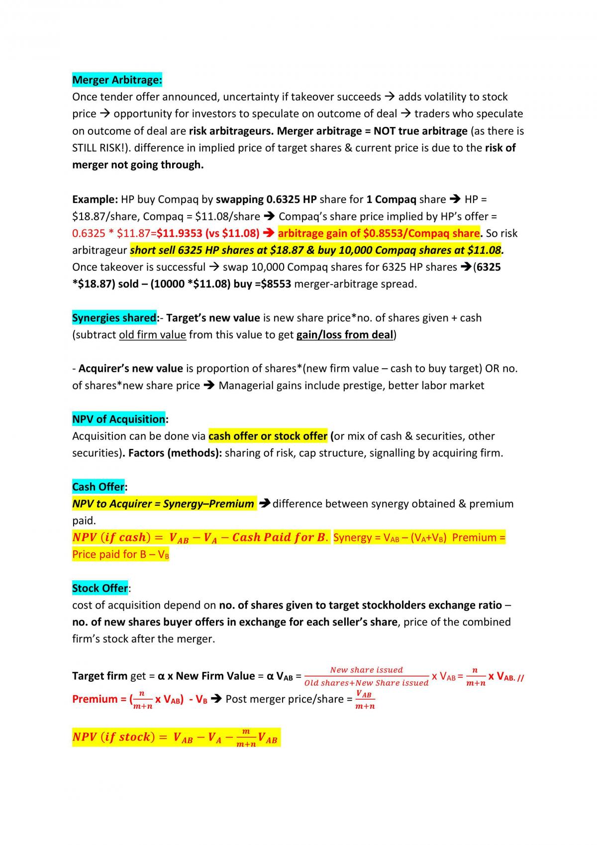 Notes for Corporate Finance - Page 23
