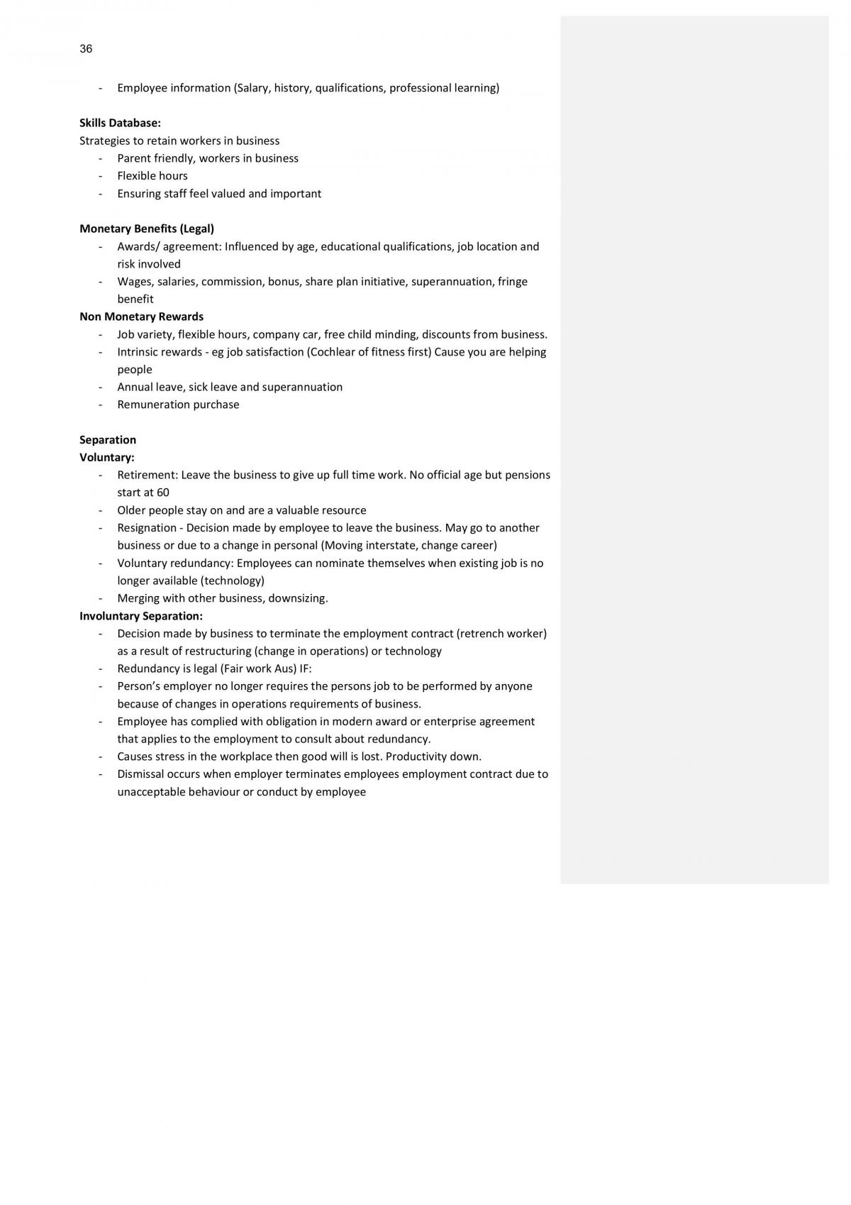 HSC Business Studies Notes 2020 - Page 36