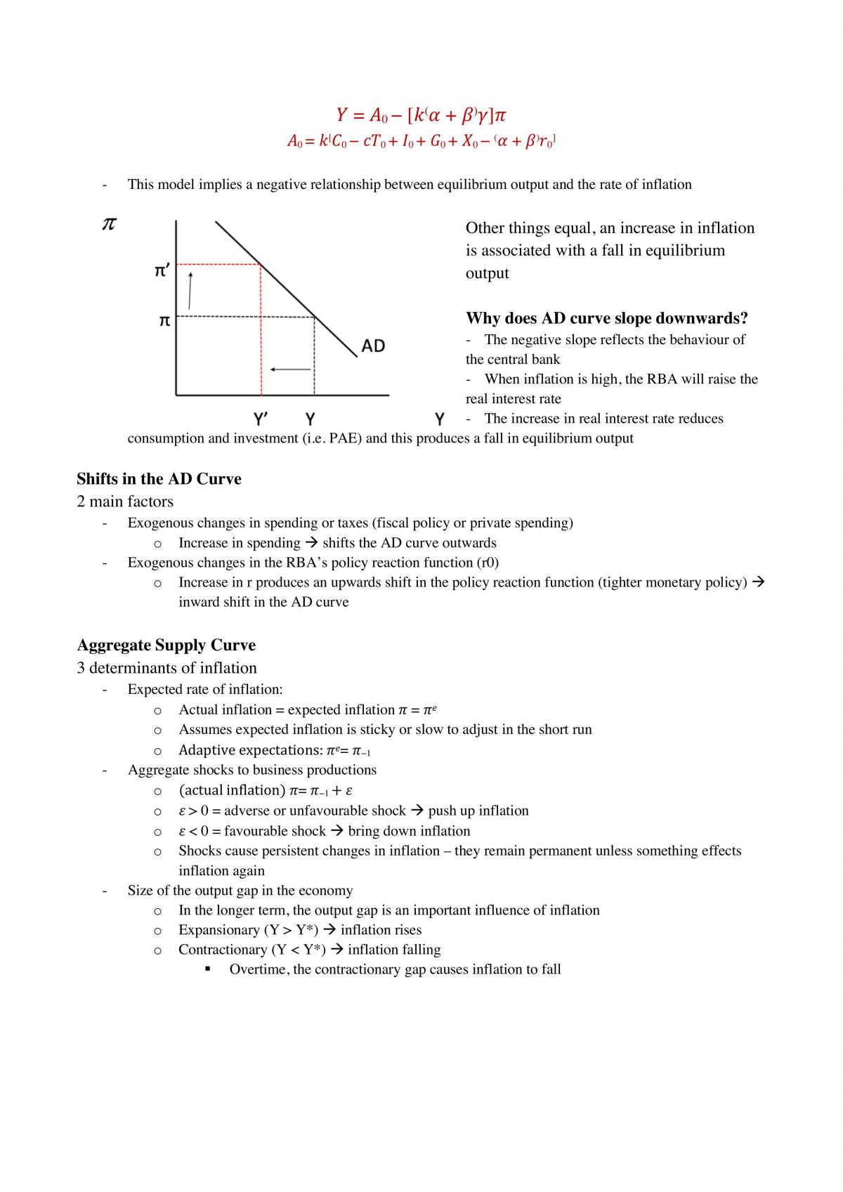 ECON1102 Complete Study Notes  - Page 31